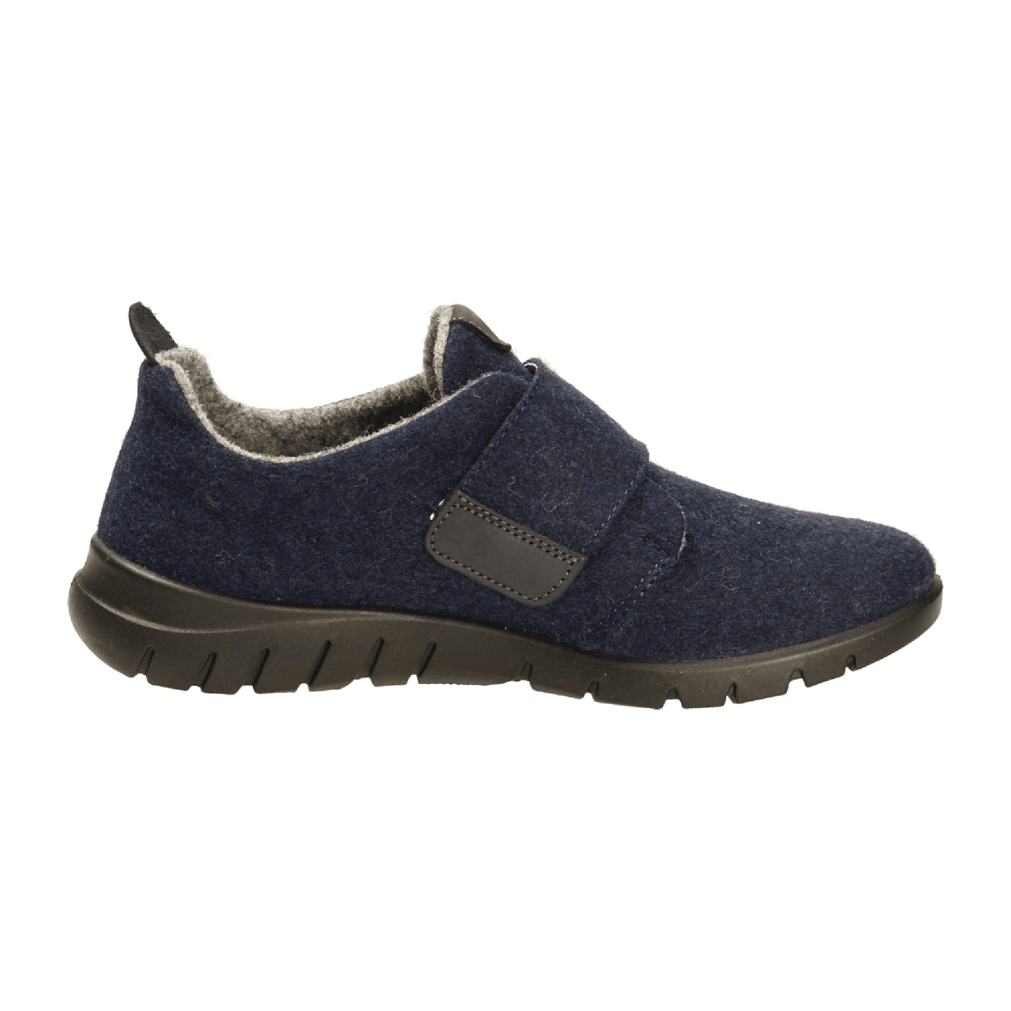 Rohde Blue Women's House Slippers Flat Slip-On Textile Fall Winter