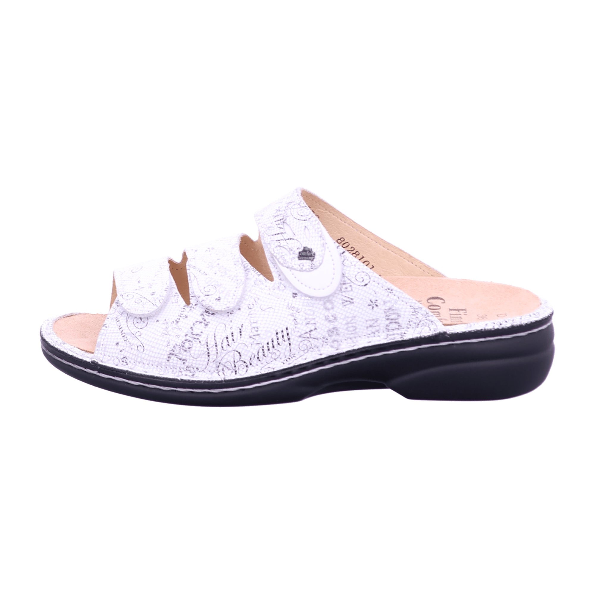 Finn Comfort Kos White Sandals for Women - Stylish & Comfortable