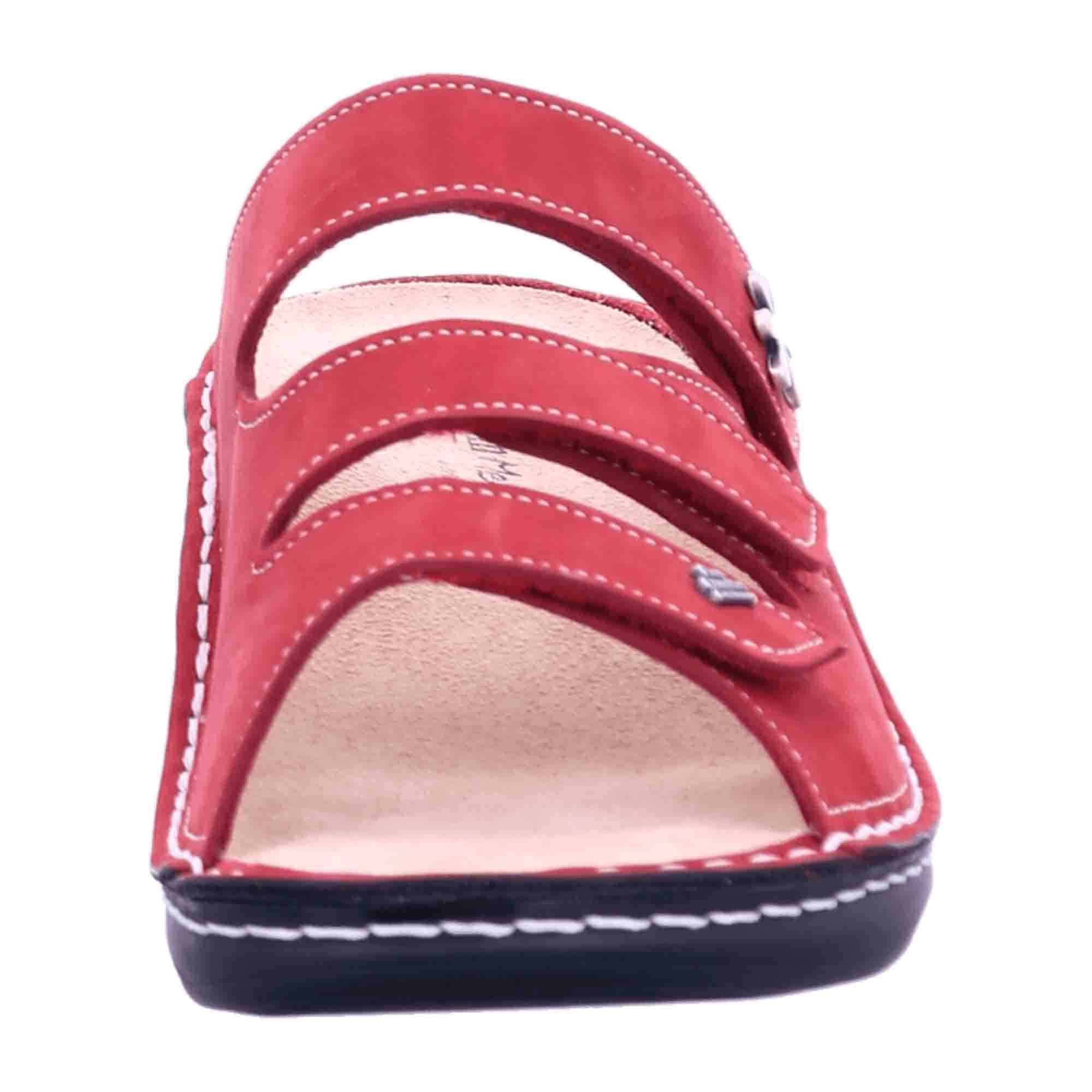 Finn Comfort Grenada Women's Comfort Sandals - Vibrant Red