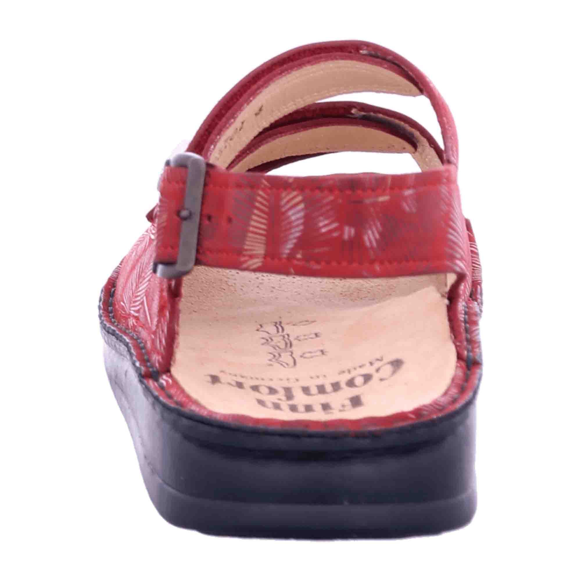 Finn Comfort Juist-S Women's Red Comfort Sandals