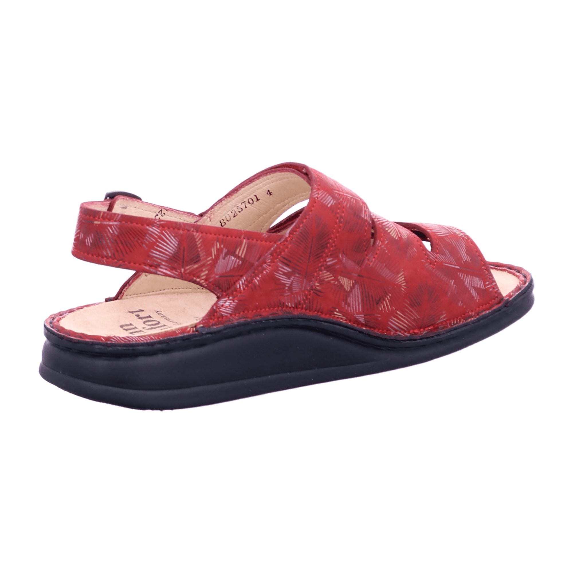 Finn Comfort Juist-S Women's Red Comfort Sandals