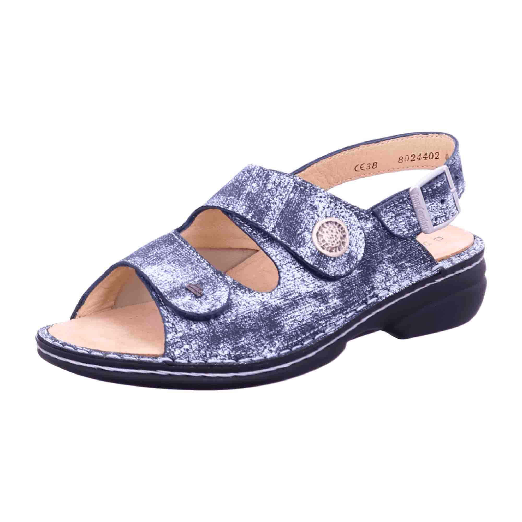 Finn Comfort ISERA Women's Comfort Shoes, Stylish Blue
