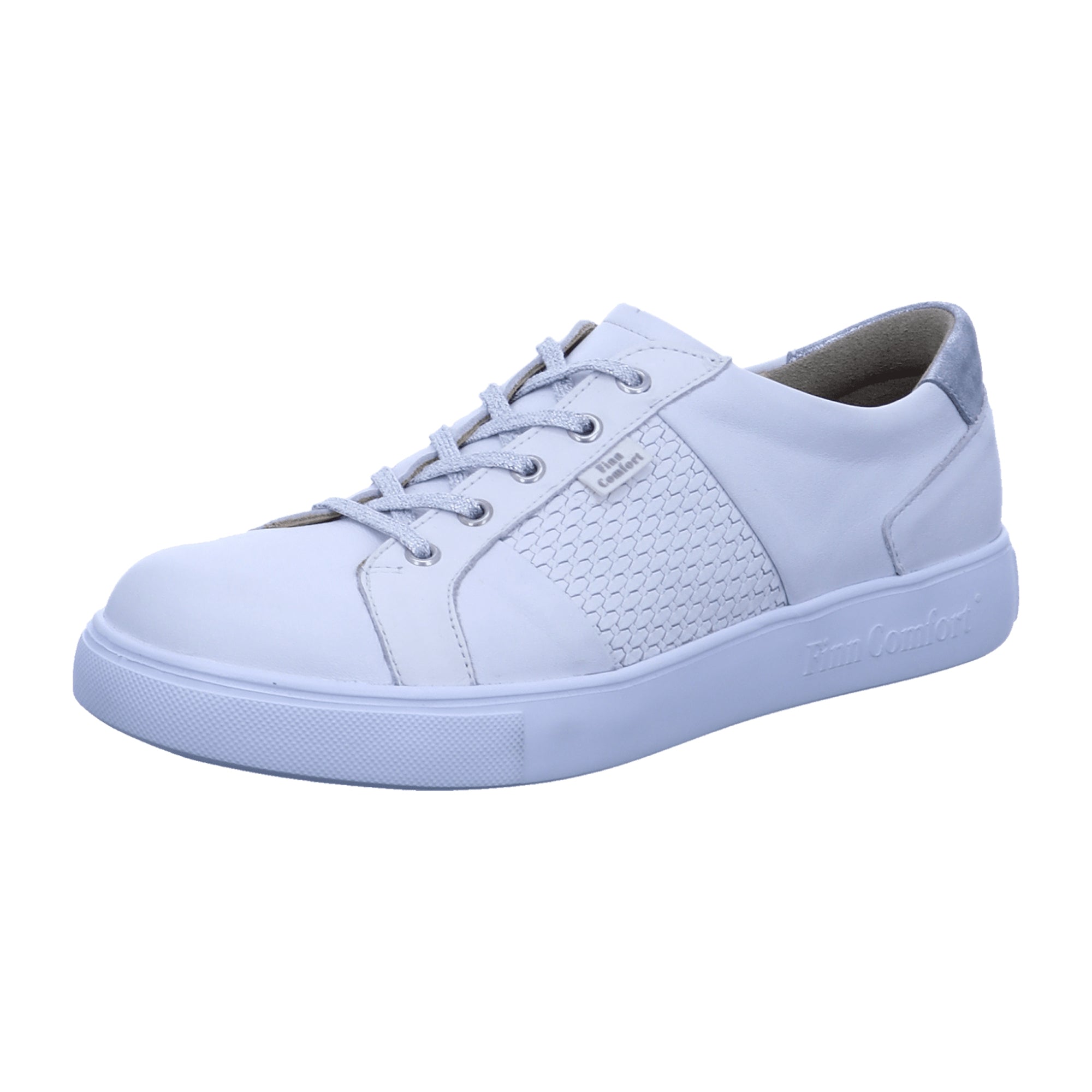 Finn Comfort Omaha Women's Comfortable Walking Shoes - Stylish White Leather