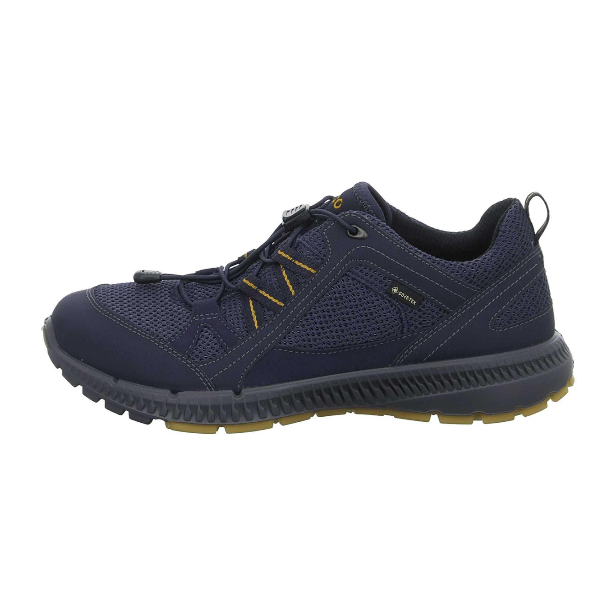 Ecco Terracruise II Men's Adventure Shoe, Stylish Blue with Quick Lacing