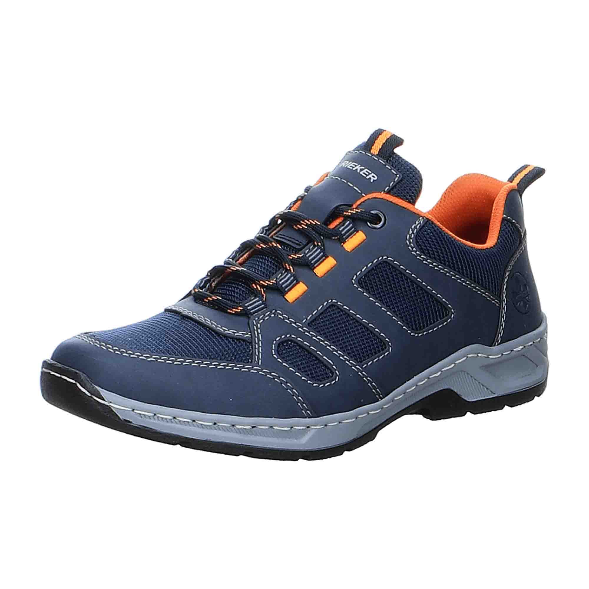 Rieker 1422214 Blue Shoes with Laces - Fast Shipping and Wide Selection
