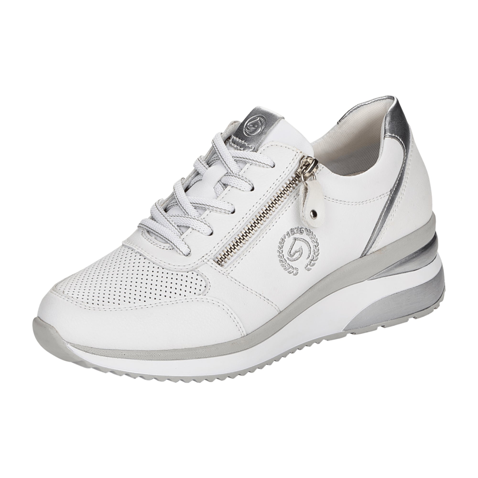 Remonte FS Women's Sneakers in White Stylish and Comfortable Footwear