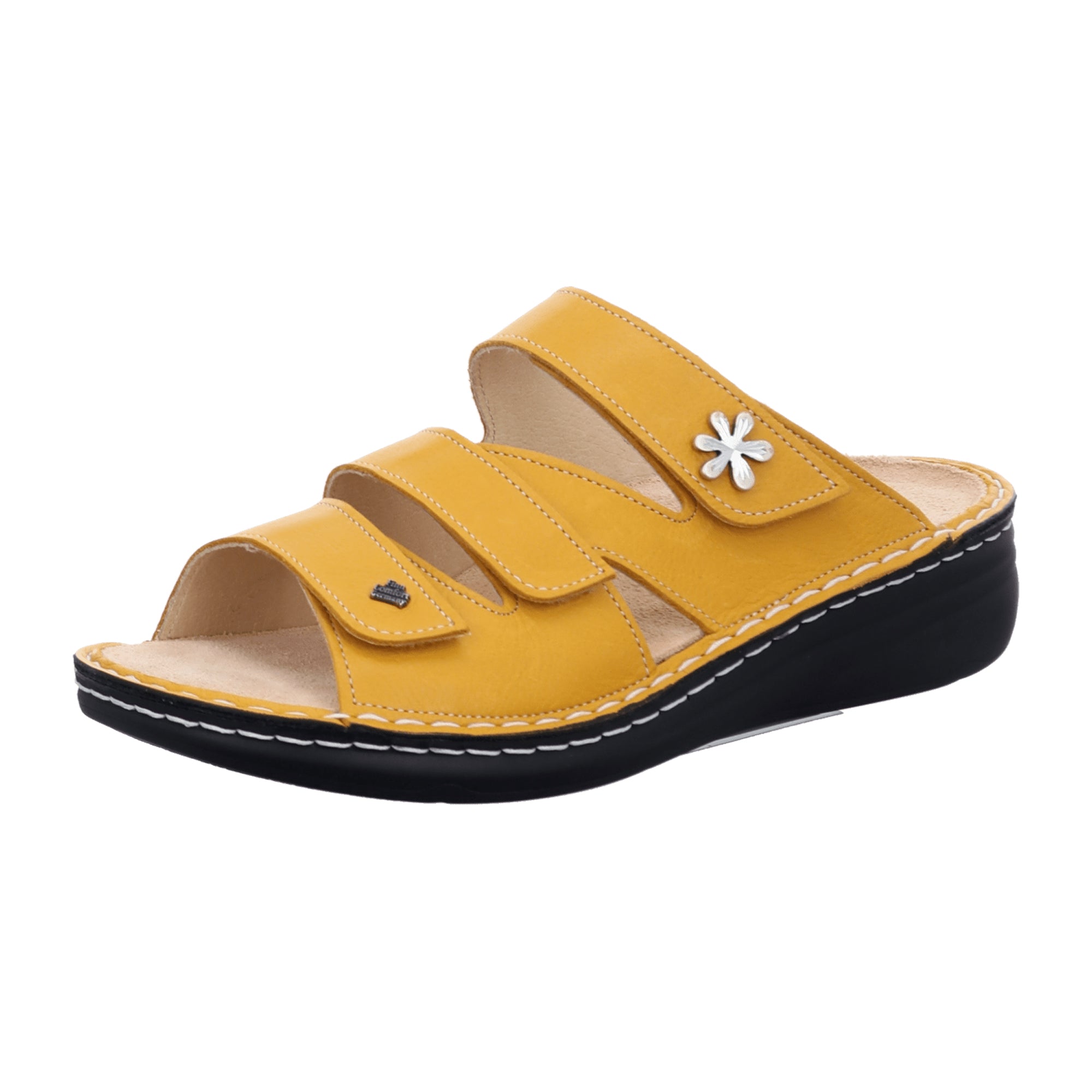 Finn Comfort Grenada Women's Comfort Sandals - Bright Yellow