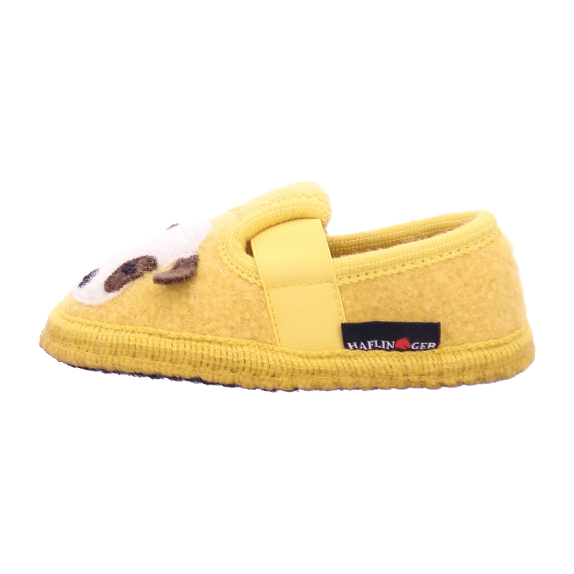Haflinger Kids' Slipper Pets - Cozy, Durable Yellow Footwear