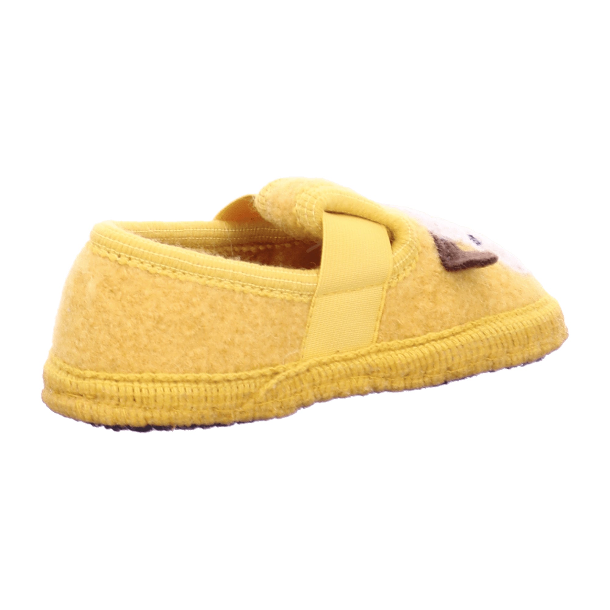 Haflinger Kids' Slipper Pets - Cozy, Durable Yellow Footwear