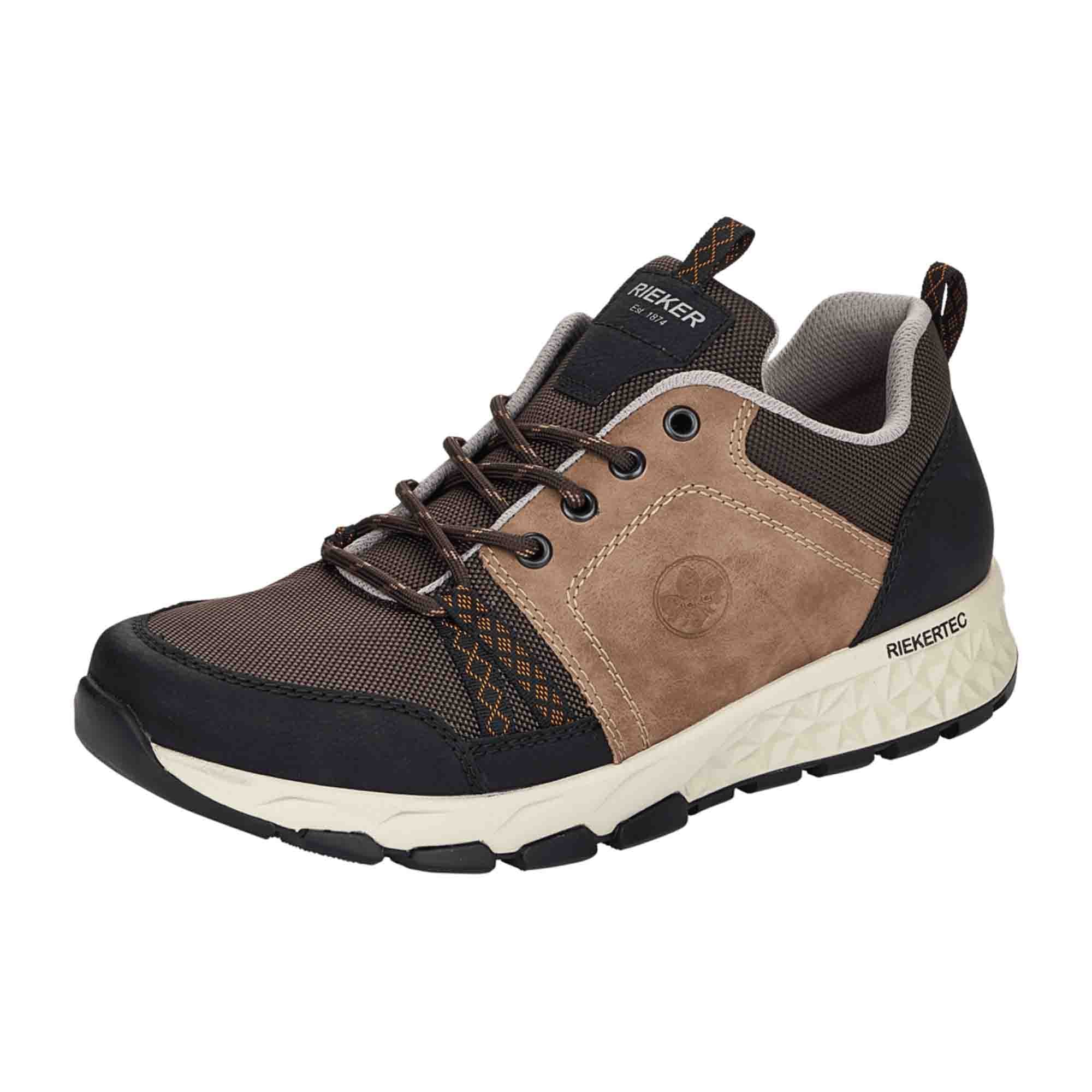 Rieker Men's Brown Casual Shoes Synthetic Upper Textile Lining Flexible Sole