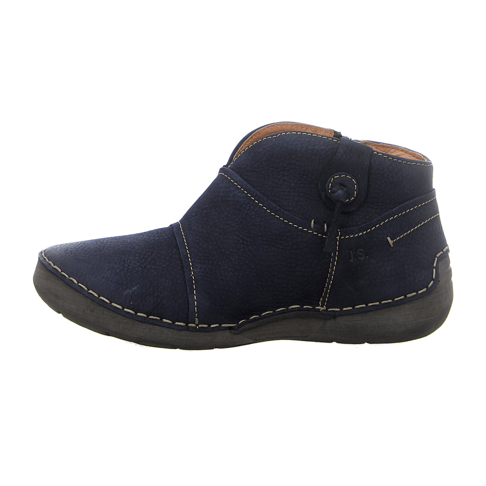 Josef Seibel Slip-On/Zipper Boot with Cold Weather Lining Fergey 93 for Women Blue