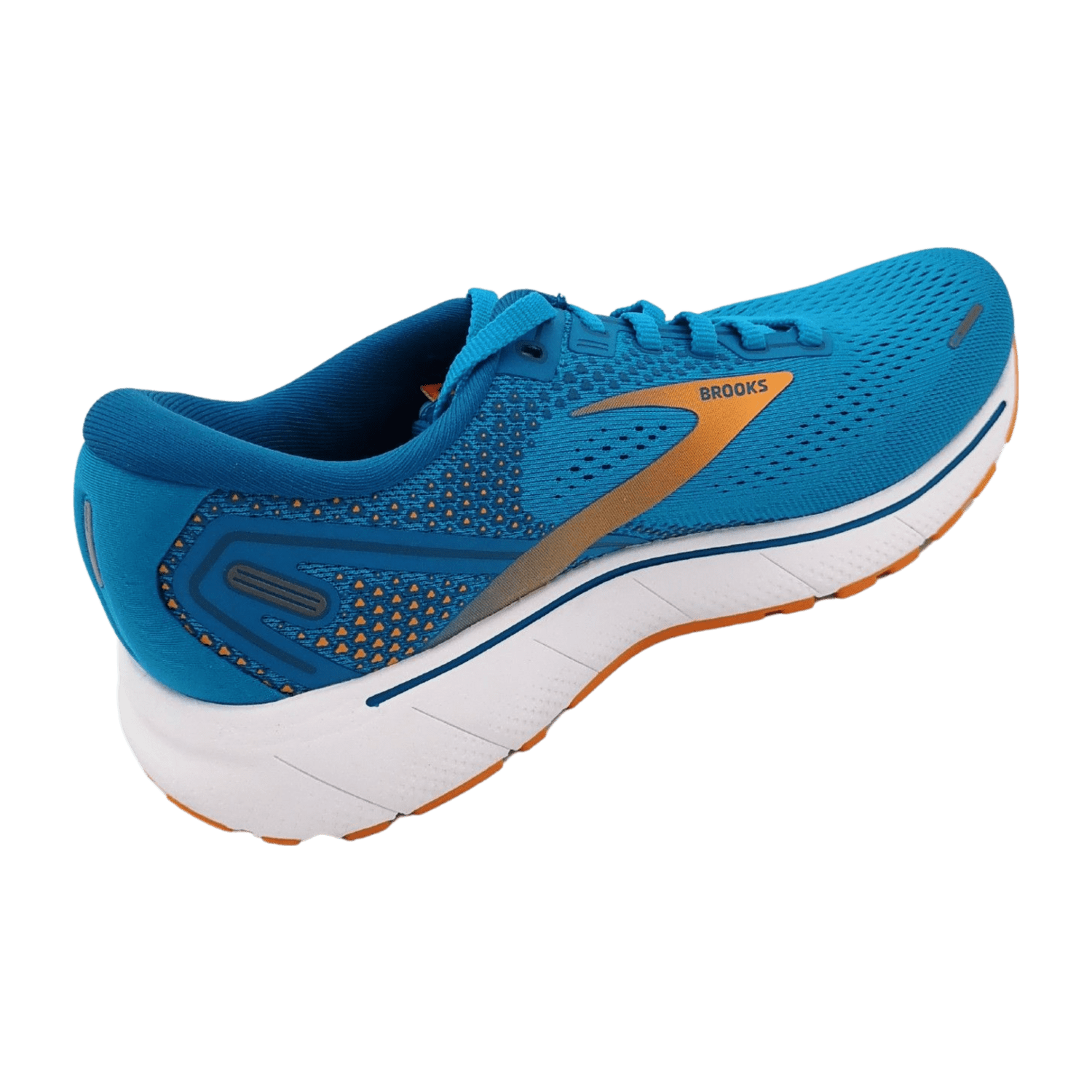 Brooks Ghost 14 Men Blue Running Shoes
