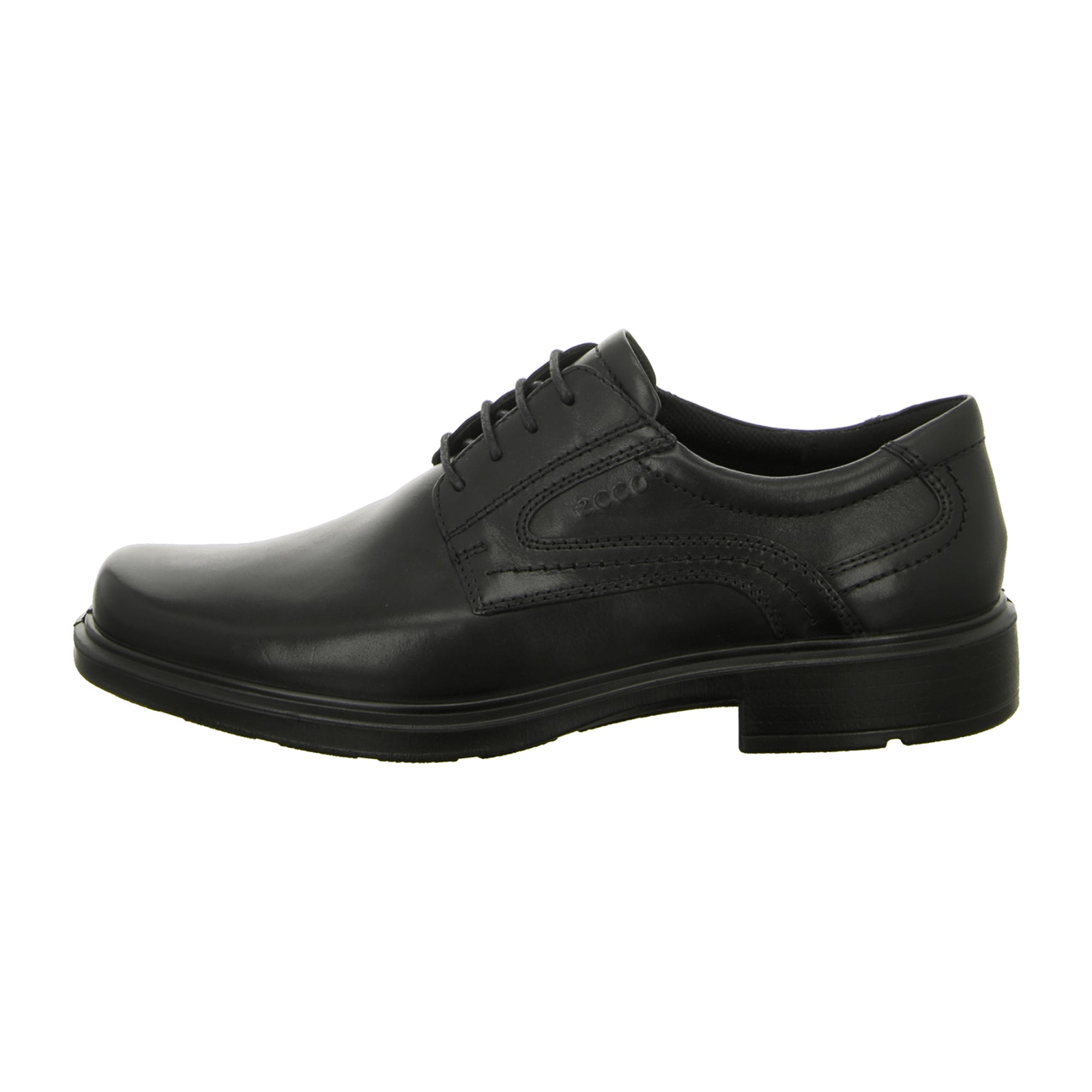 Ecco Helsinki Men's Black Leather Dress Shoes - Durable and Stylish