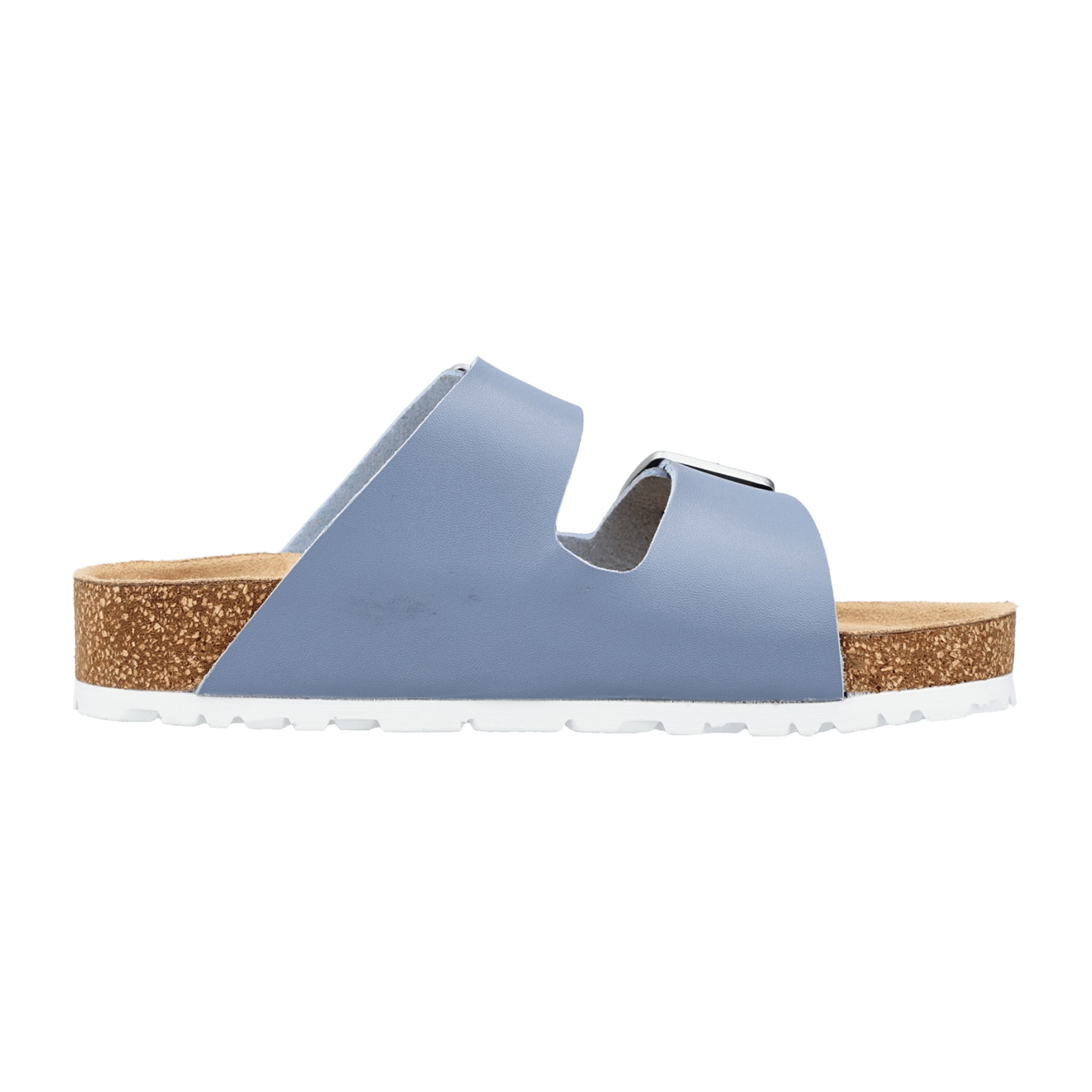 Rieker Women's Blue Sandals 69384 Spring Summer Synthetic Buckle Closure