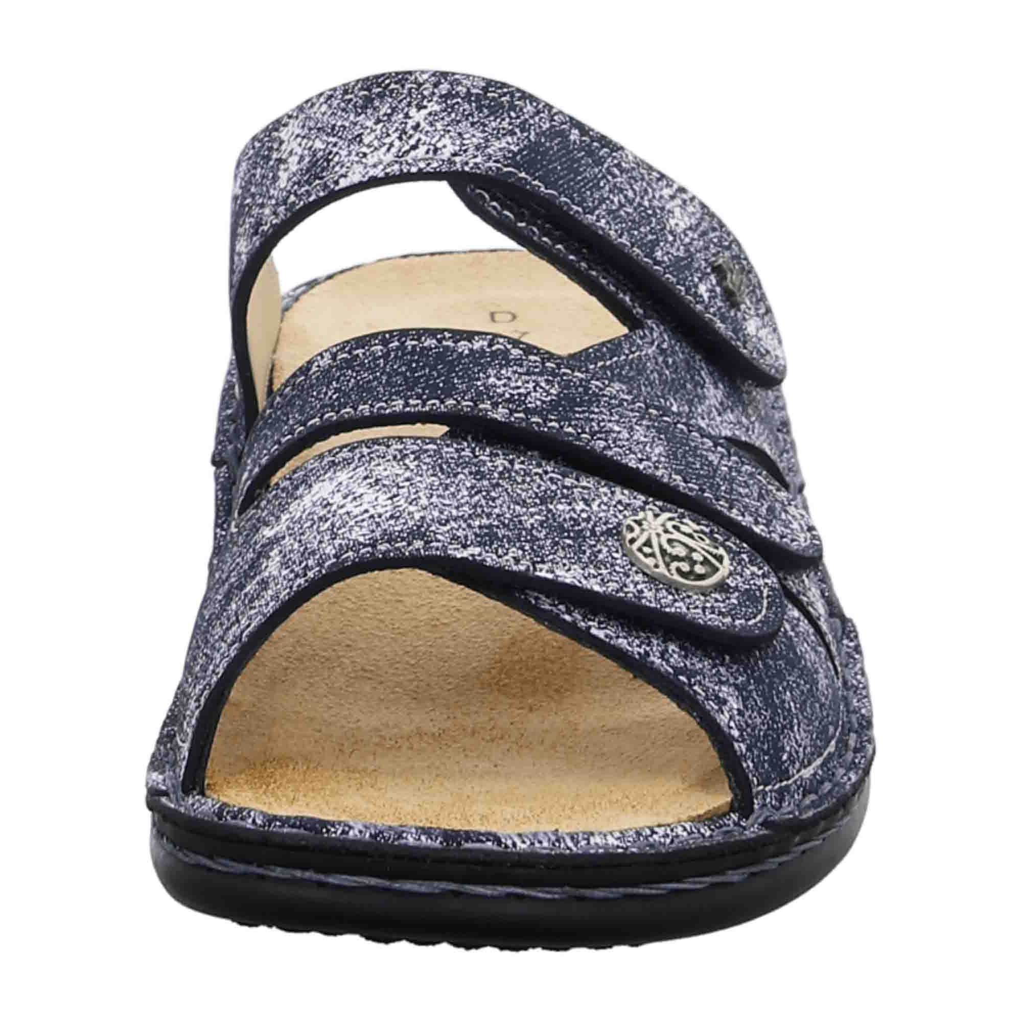 Finn Comfort Ventura-S Women's Comfort Sandals, Stylish Blue