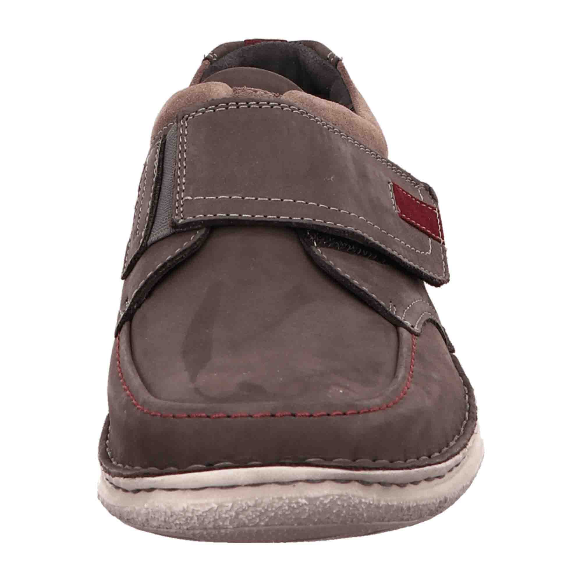 Josef Seibel Comfortable Men's Slip-Ons in Grey