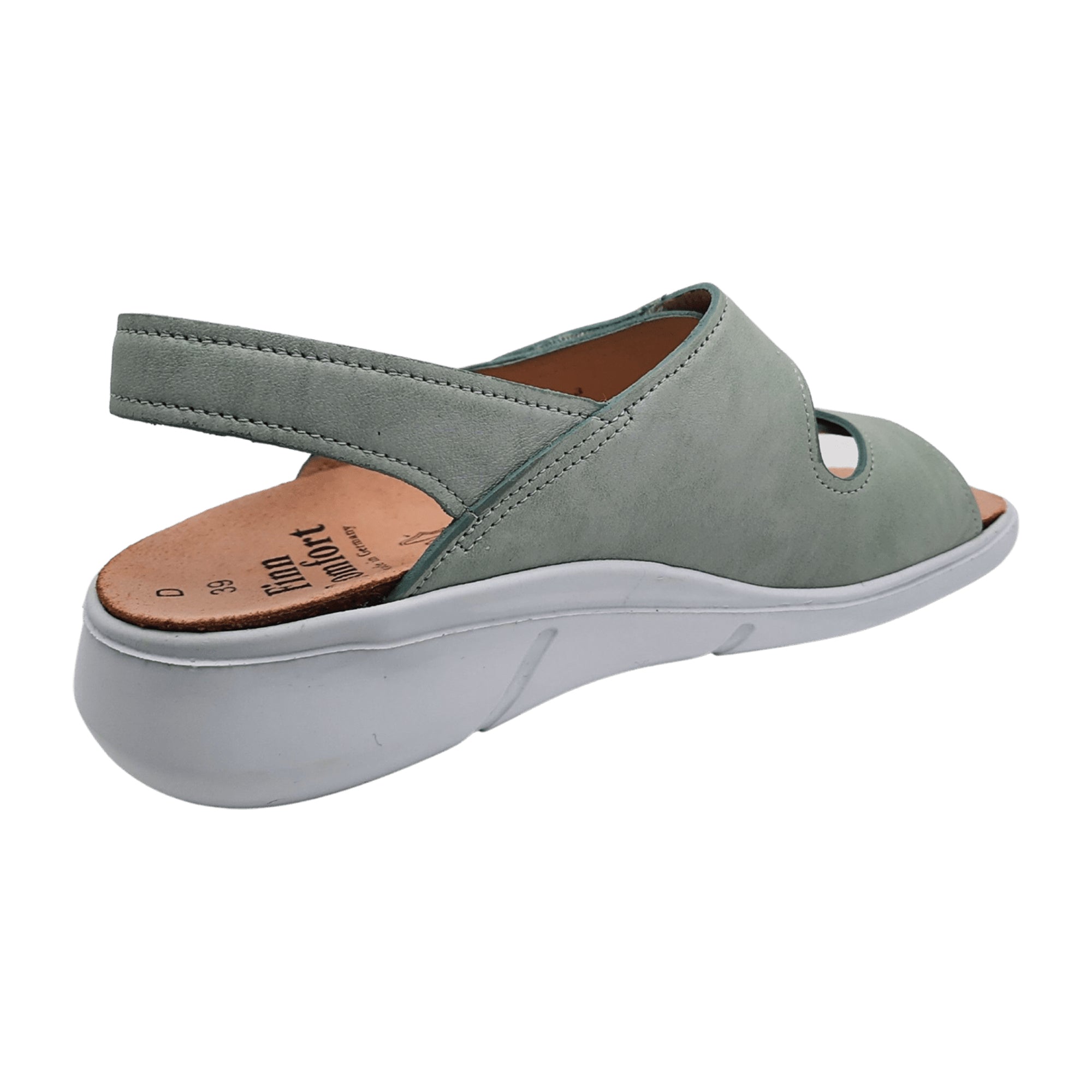 Finn Comfort 03353 Women's Orthopedic Green Shoes - Comfort and Style Combined