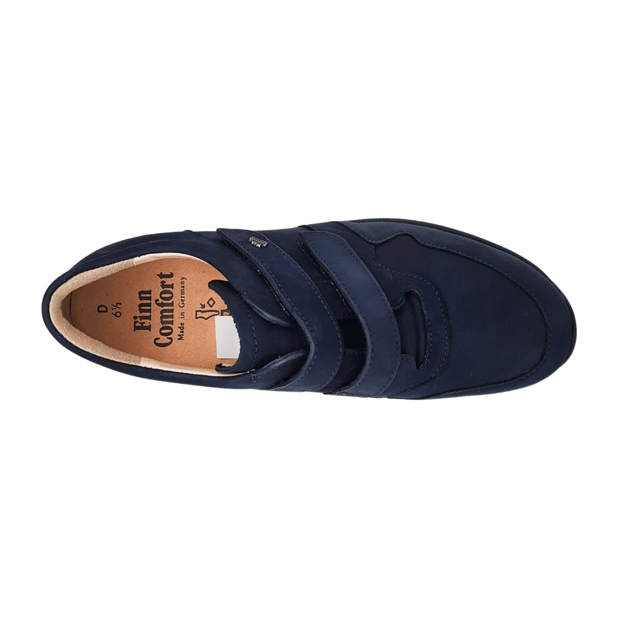 Finn Comfort Udine Women's Comfort Shoes, Stylish Blue Leather