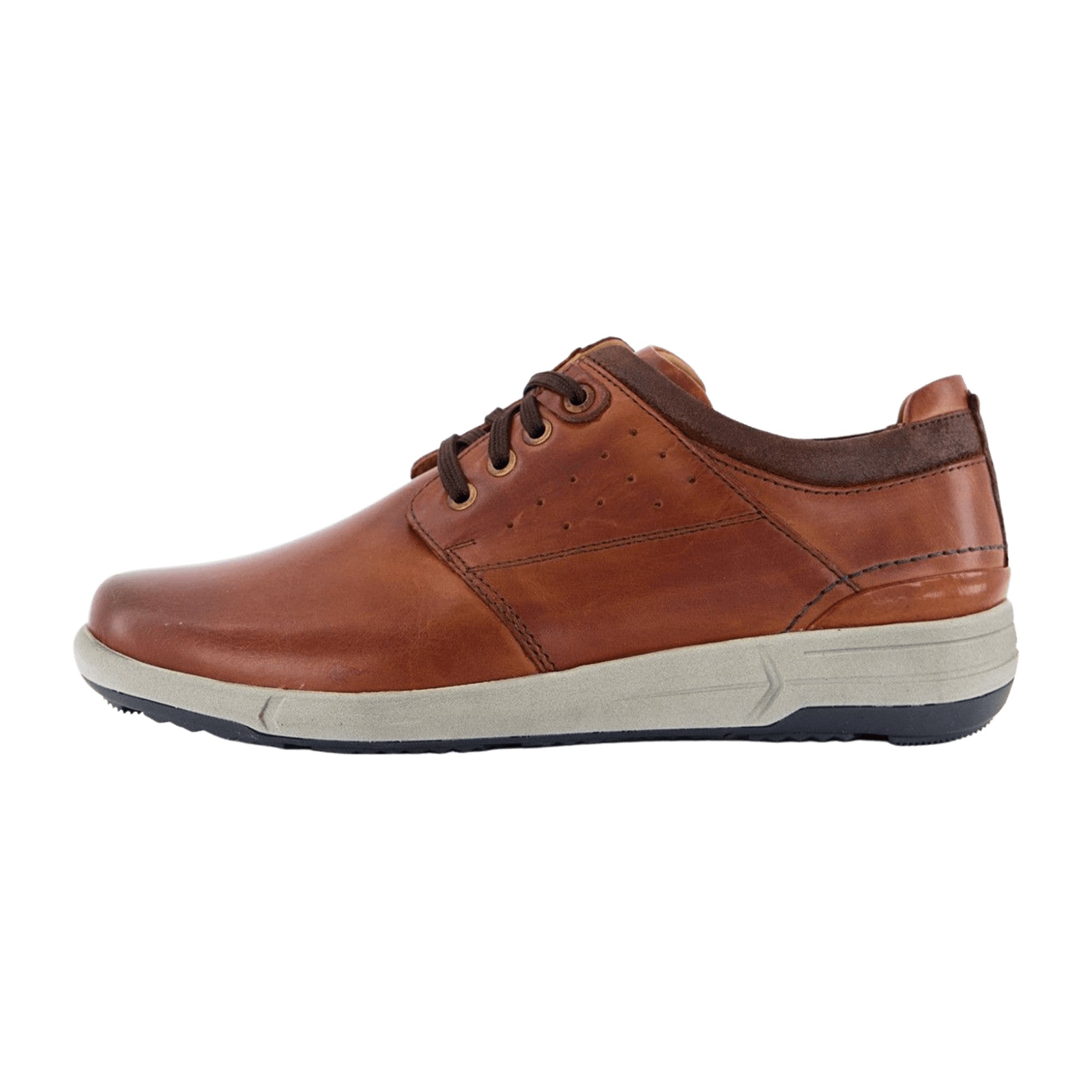 Josef Seibel Comfortable Lace-up Shoes for Men in Brown