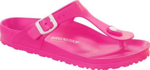 Birkenstock mules bathing shoe Gizeh neon pink EVA - Bartel-Shop