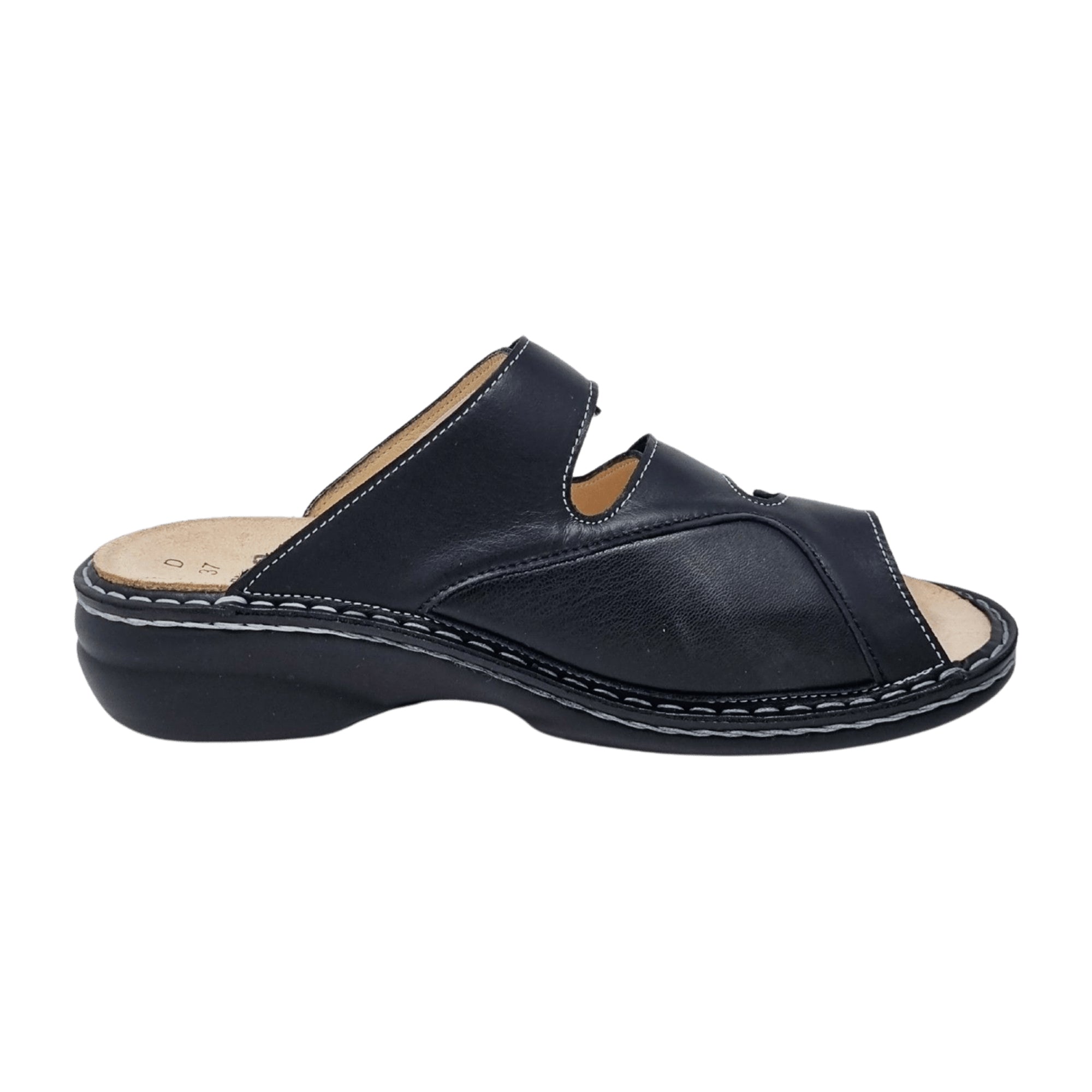 Finn Comfort Cisano Women's Sandals, Stylish & Comfortable - Black