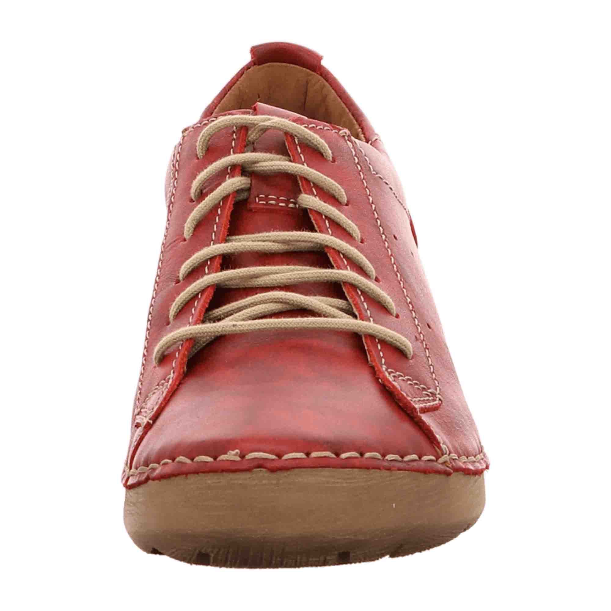 Josef Seibel Comfort Lace-up Shoes for Women in Red