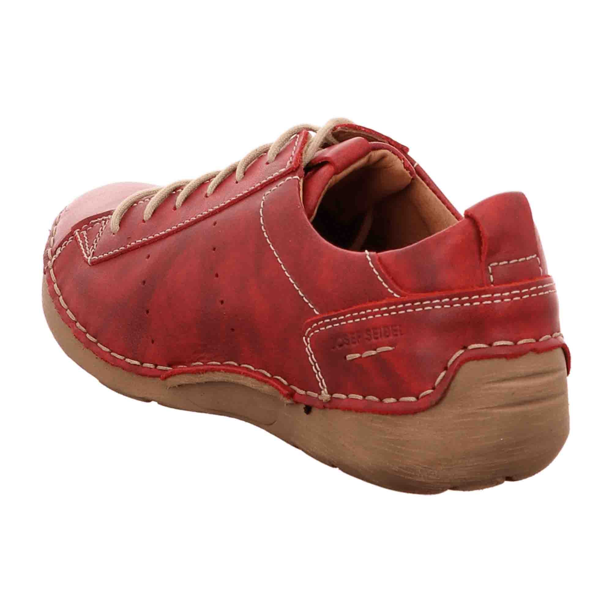 Josef Seibel Comfort Lace-up Shoes for Women in Red