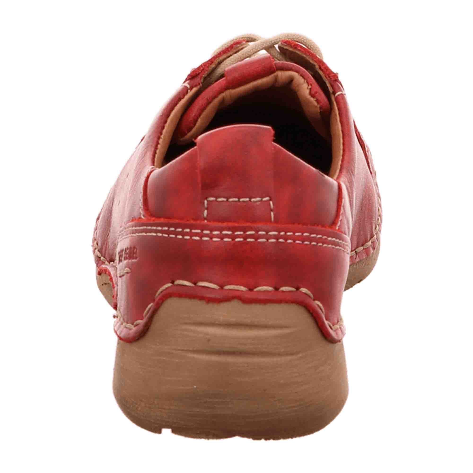 Josef Seibel Comfort Lace-up Shoes for Women in Red