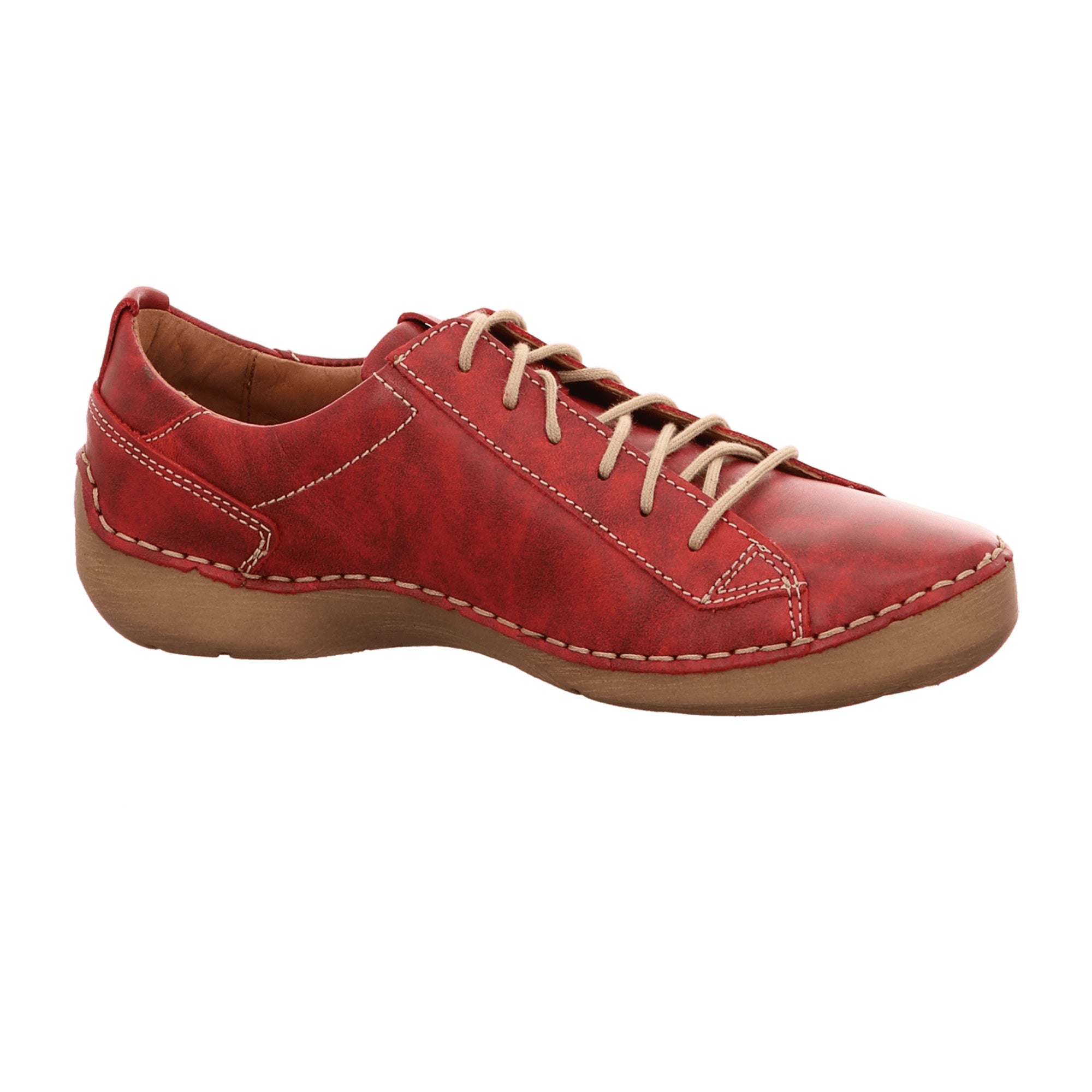 Josef Seibel Comfort Lace-up Shoes for Women in Red