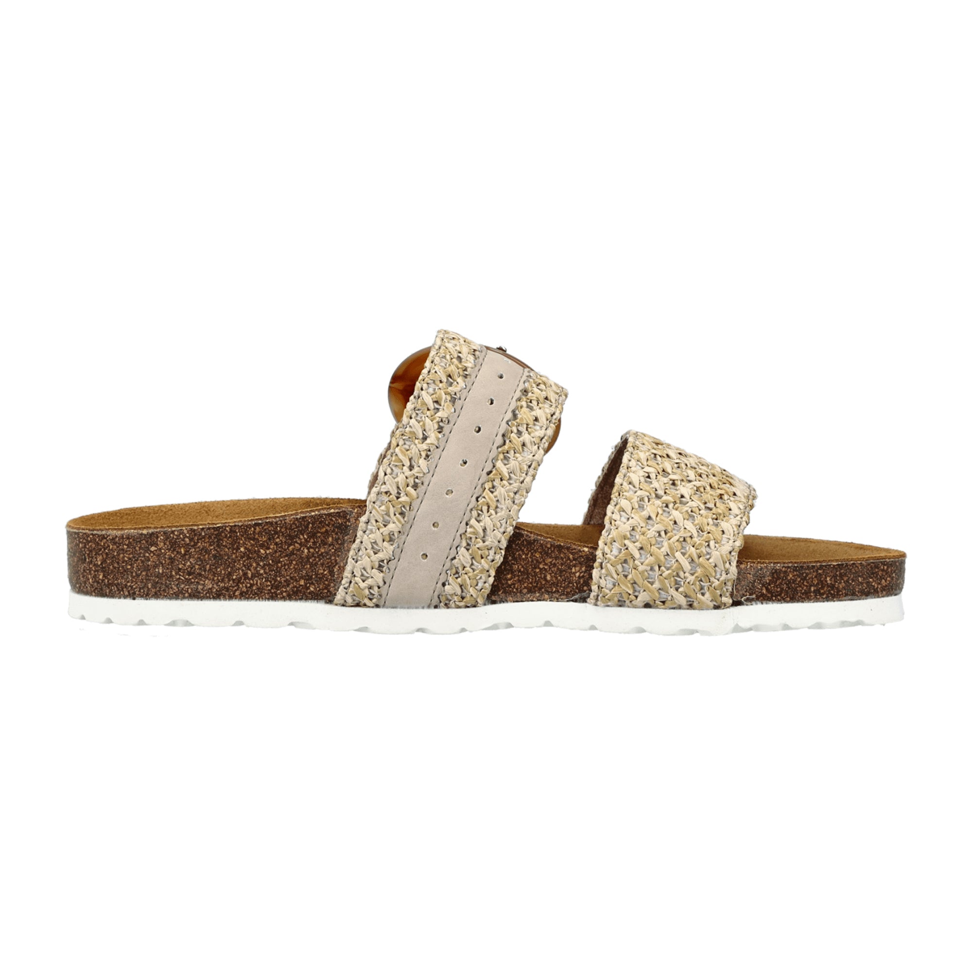 Rieker FSK Beige Women's Sandals Comfortable Open-Toe Spring Summer Shoes