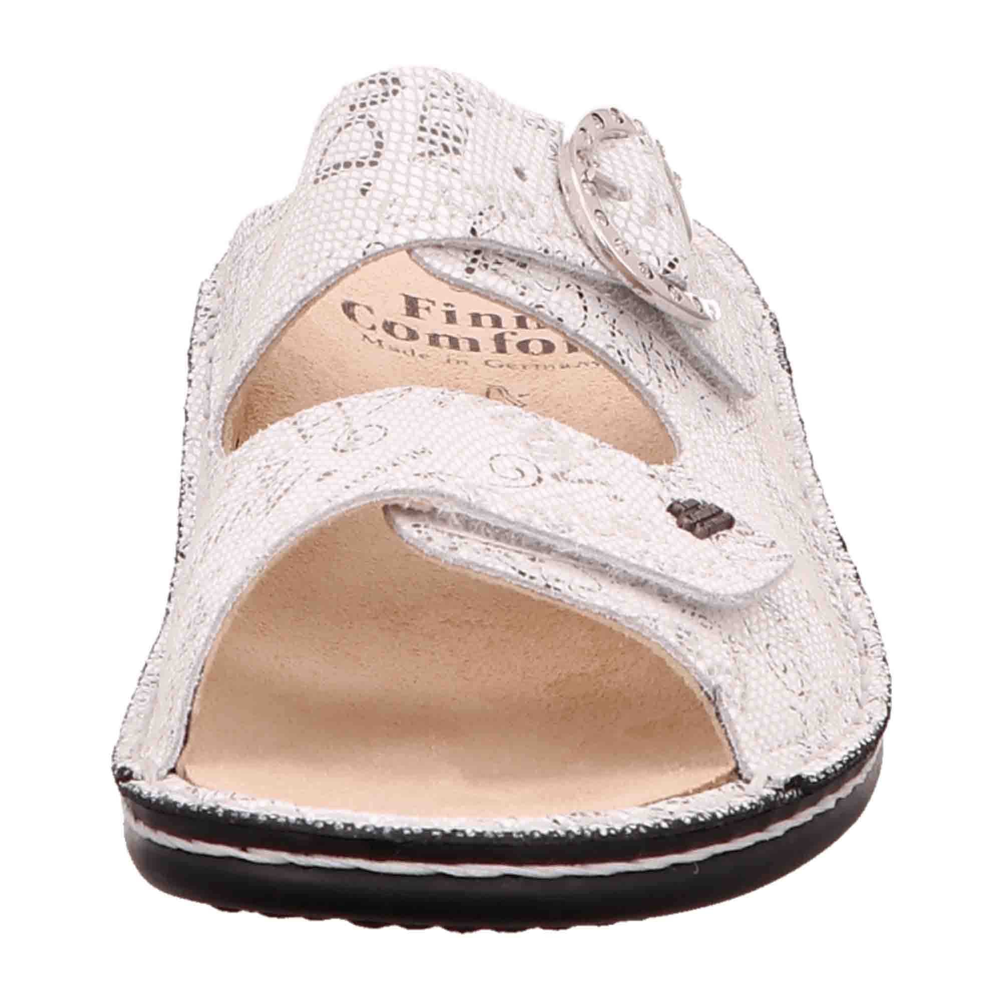 Finn Comfort Mumbai Women's Sandals - Stylish White Comfort Shoes