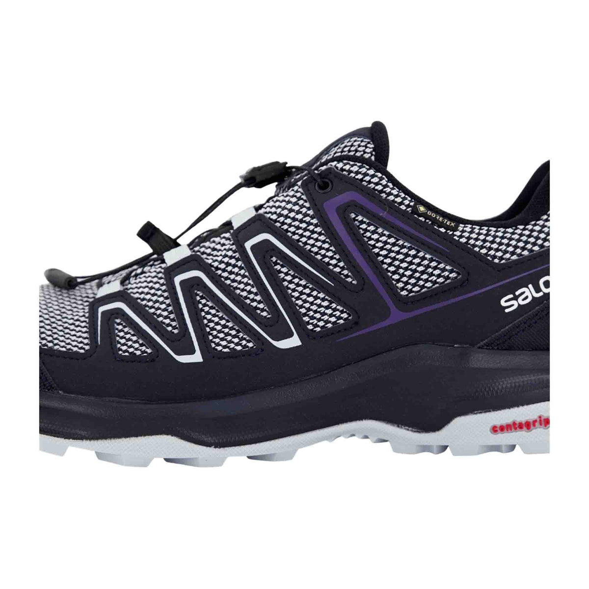 Salomon shoes CUSTER GTX W Nisk/Nisk/,Nigh for women, blue - Bartel-Shop