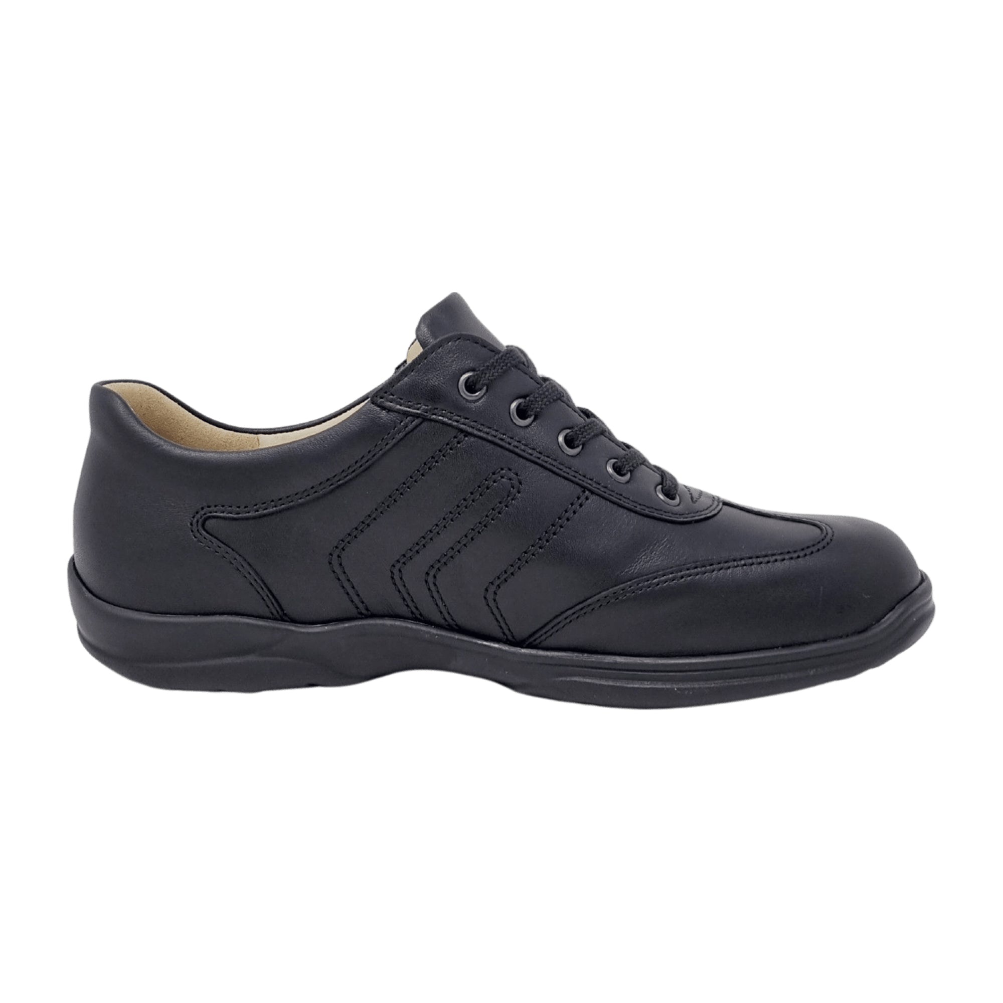 Finn Comfort Syracuse Men's Comfort Shoes in Black - Stylish & Durable