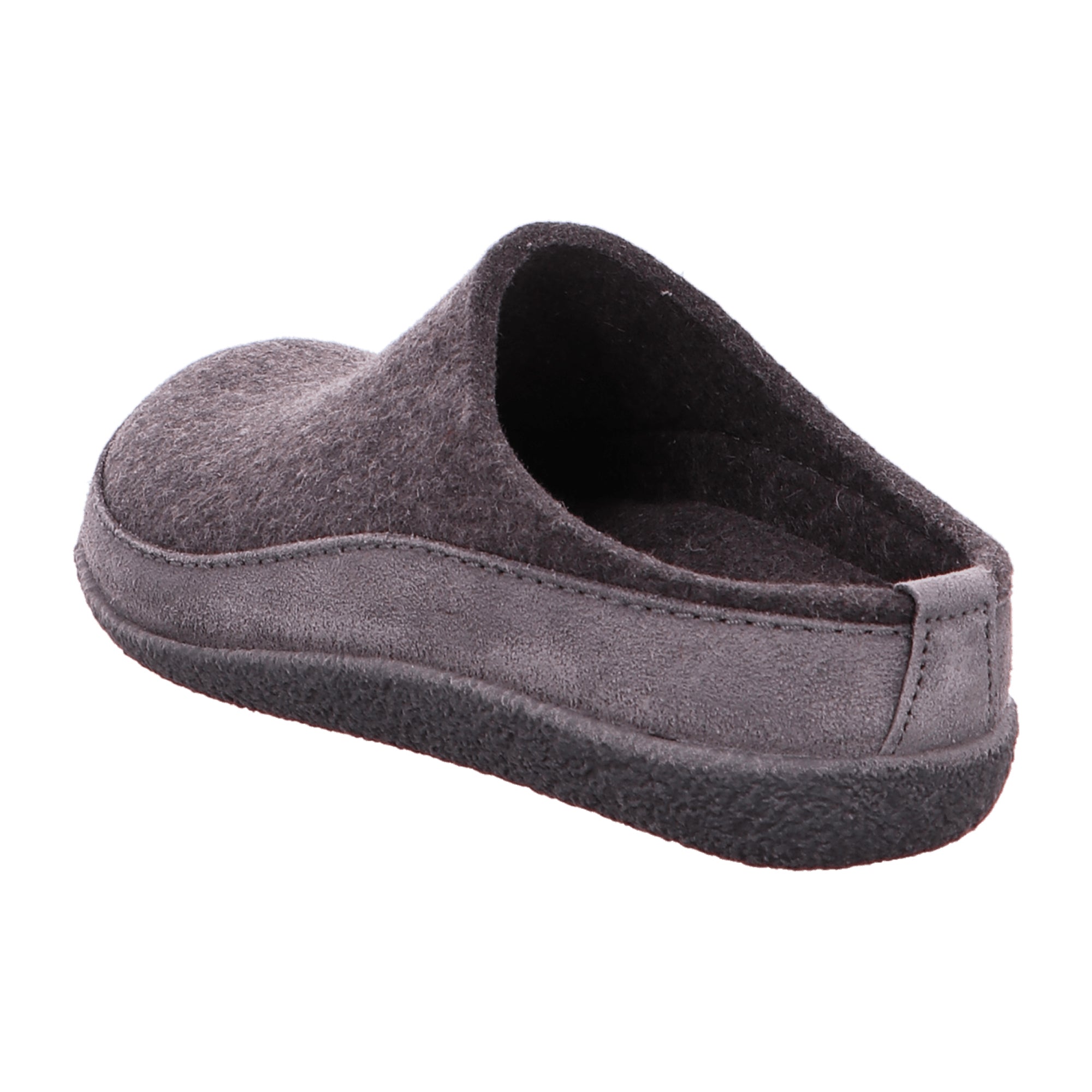 Haflinger Blizzard Graphite Men's Slippers, Grey - Comfortable & Durable