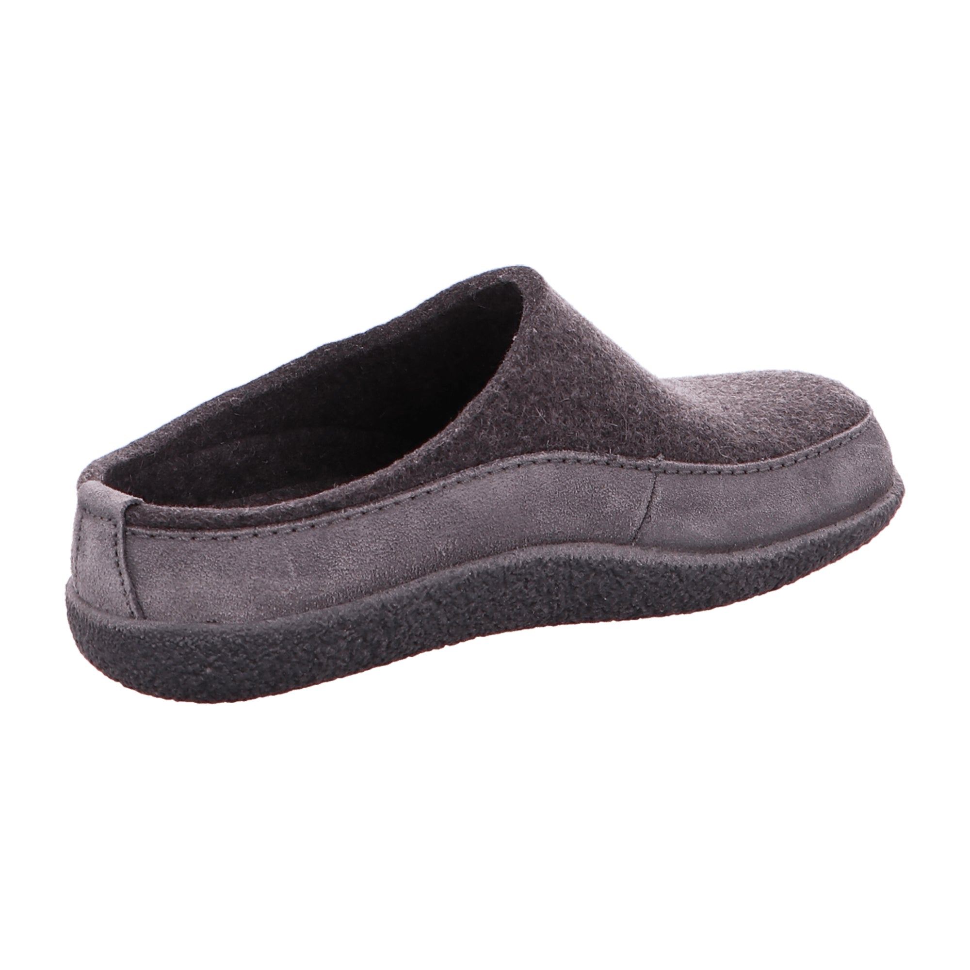 Haflinger Blizzard Graphite Men's Slippers, Grey - Comfortable & Durable