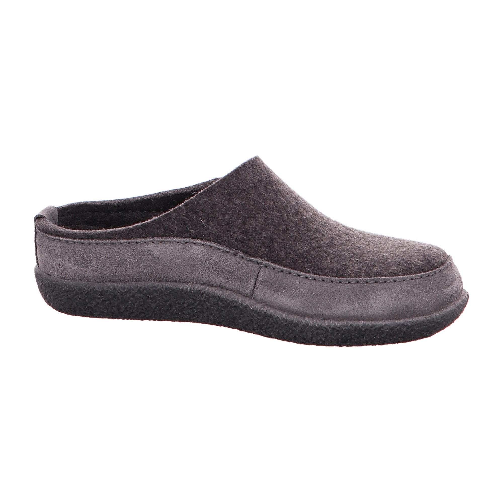 Haflinger Blizzard Graphite Men's Slippers, Grey - Comfortable & Durable