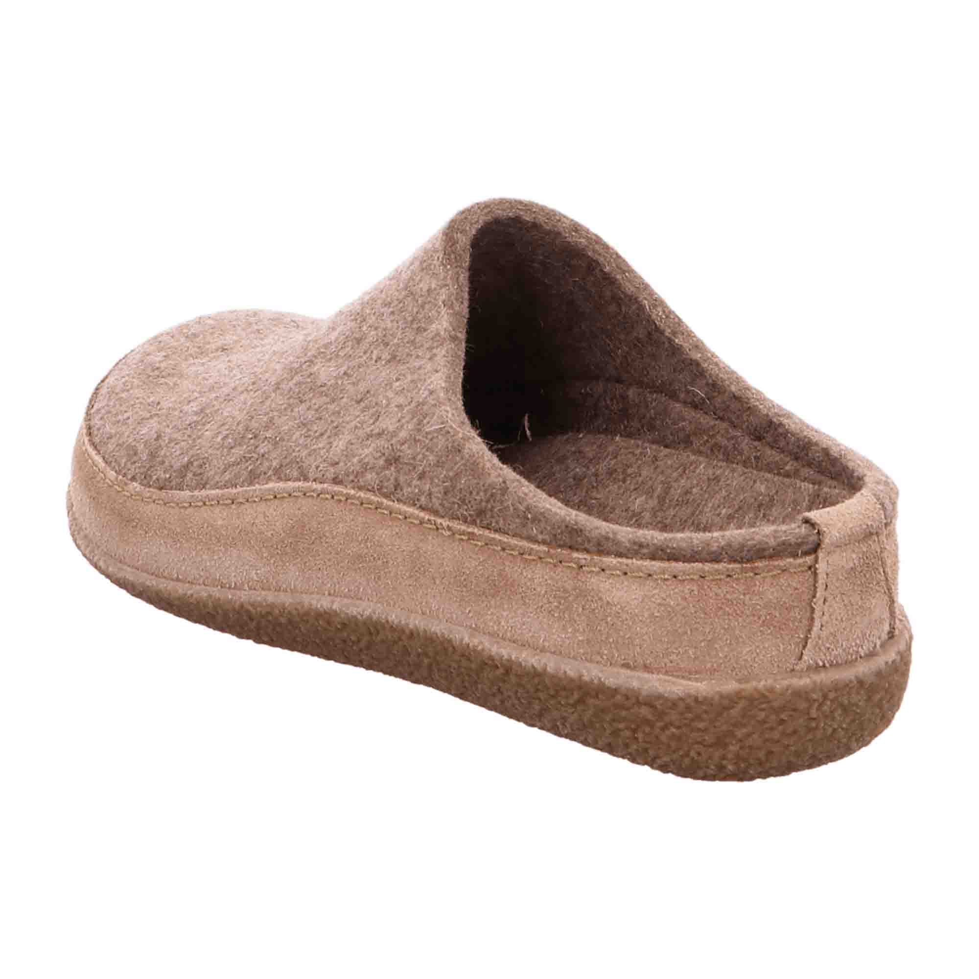 Haflinger Blizzard Skane Men's Slippers - Beige, Durable & Stylish