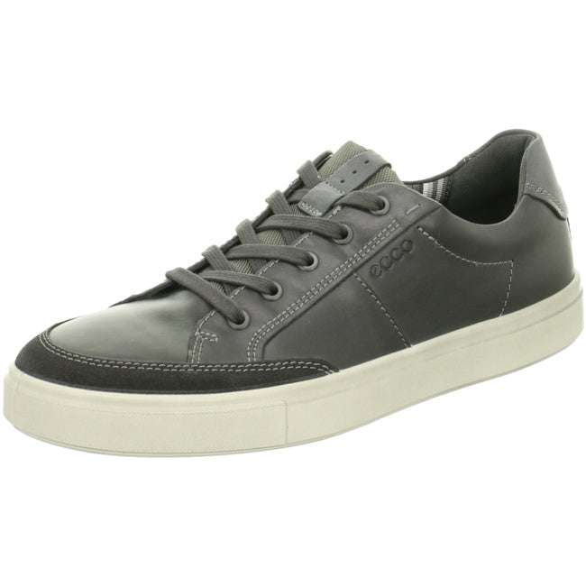 Ecco sporty lace-up shoes for men black - Bartel-Shop