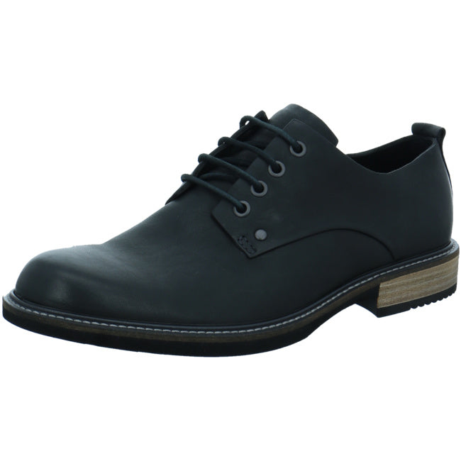Ecco classic lace-up shoes for men black - Bartel-Shop