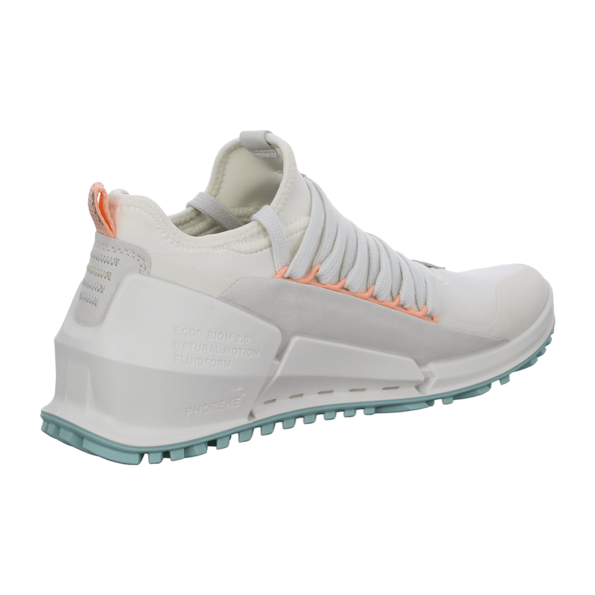 Ecco Biom 2.0 Women's White Athletic Shoes - Durable & Stylish Sport Footwear for Young Adults