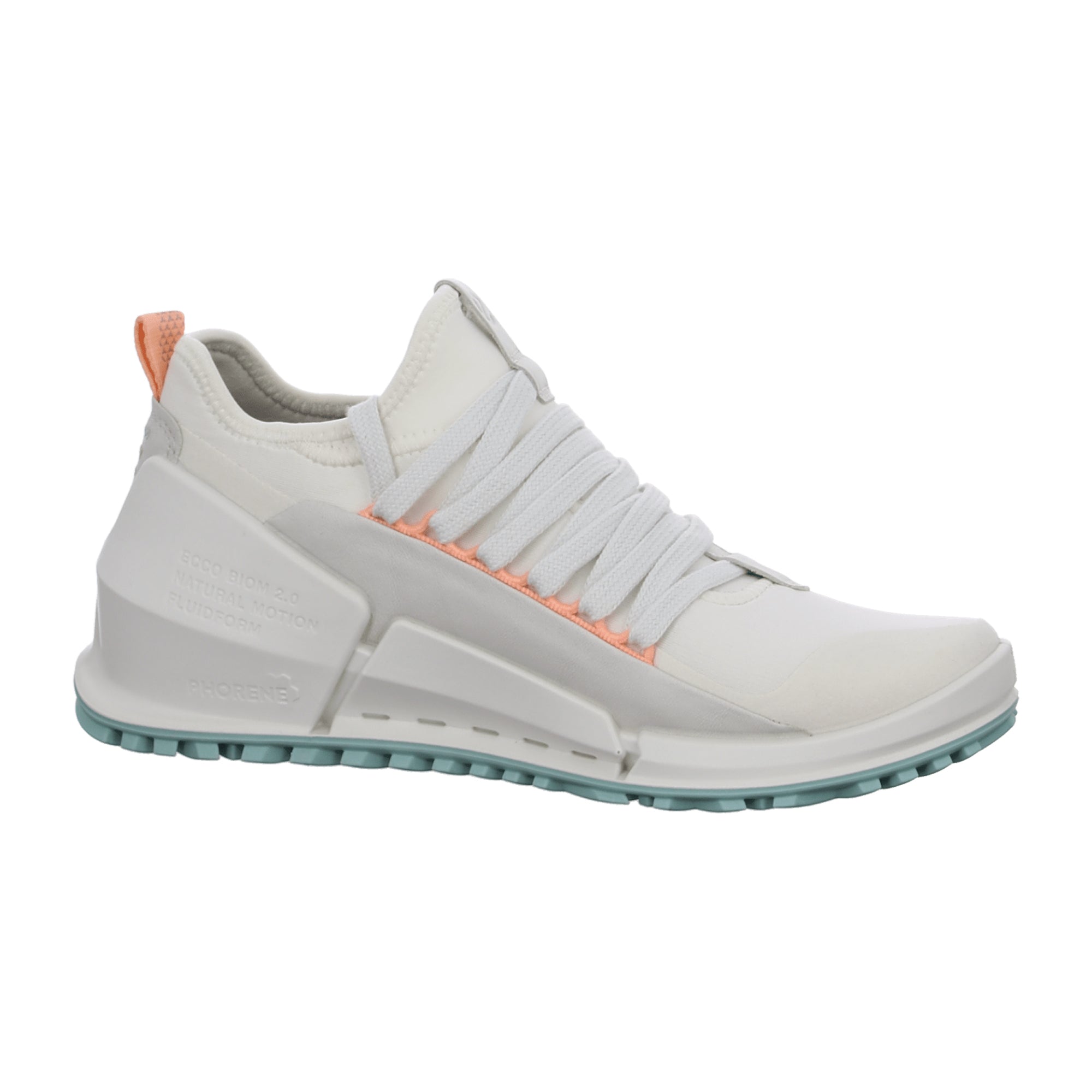 Ecco Biom 2.0 Women's White Athletic Shoes - Durable & Stylish Sport Footwear for Young Adults