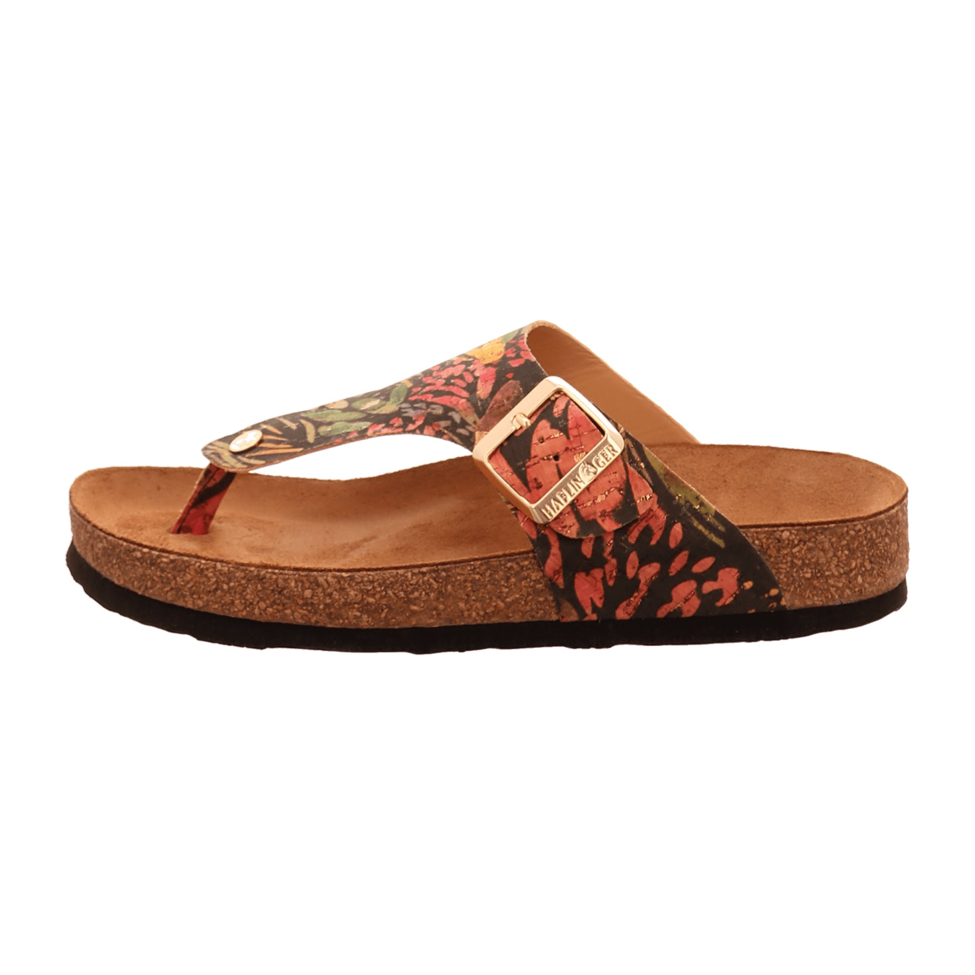 Haflinger Women's Colorful Toe-Separator Flip Flops - Trendy and Durable