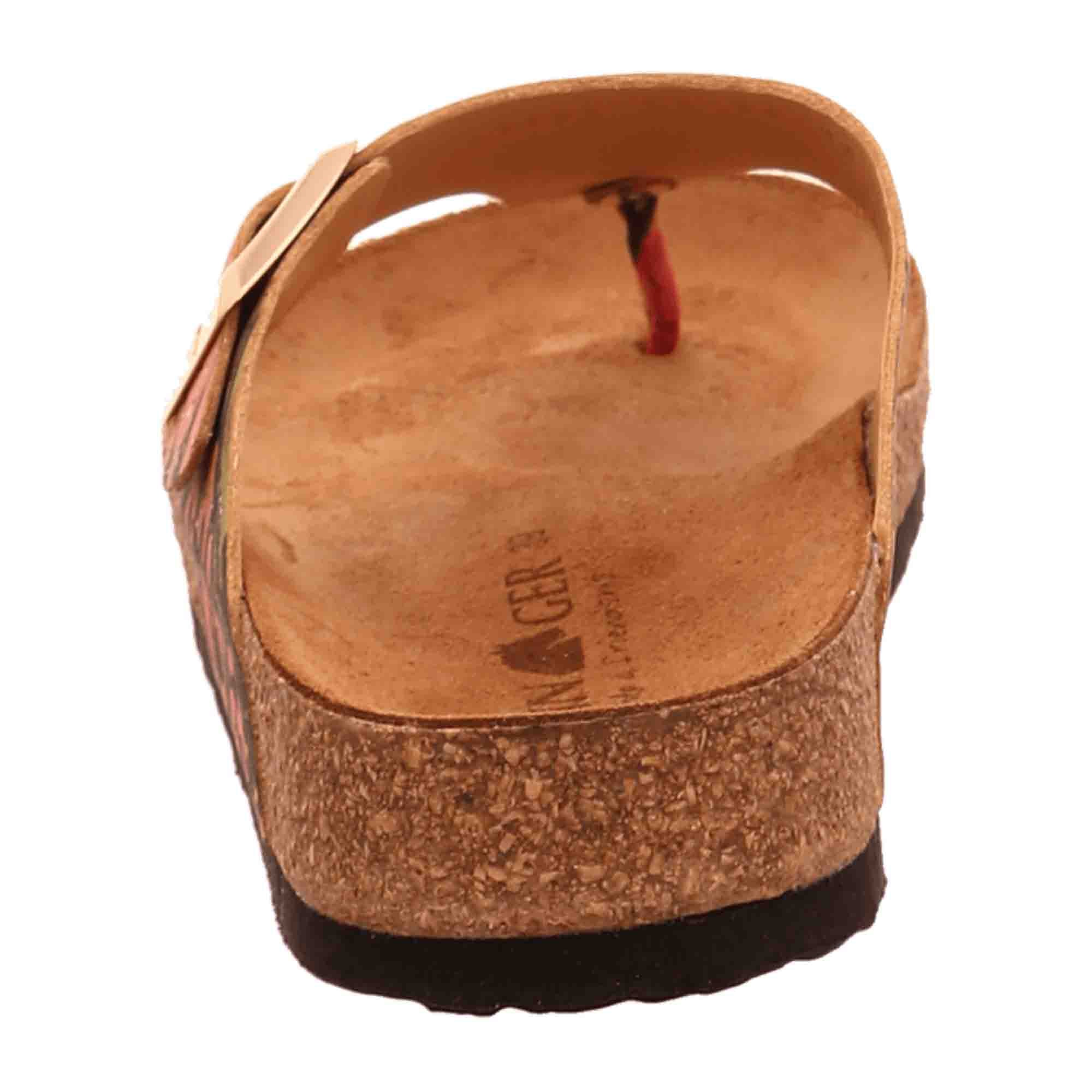 Haflinger Women's Colorful Toe-Separator Flip Flops - Trendy and Durable