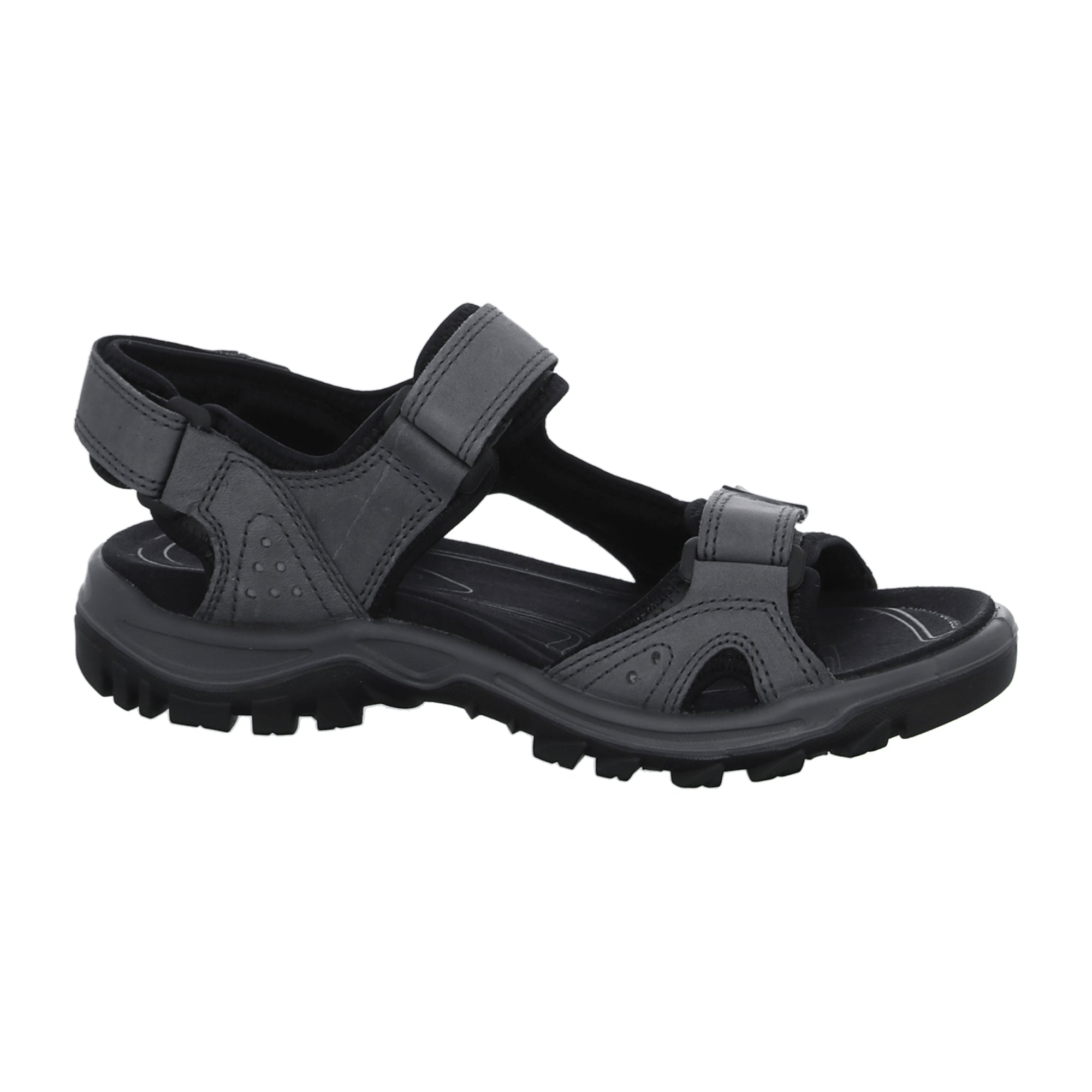 Ecco Men's Grey Outdoor Shoes - Durable & Stylish