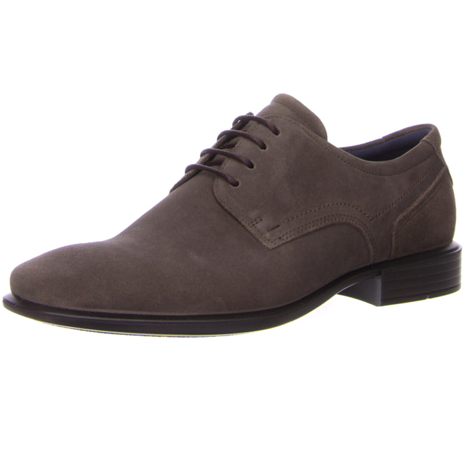 Ecco elegant lace-up shoes for men Gray - Bartel-Shop