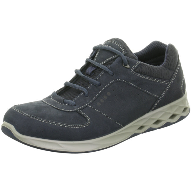 Ecco Sporty lace-up shoes for men blue - Bartel-Shop