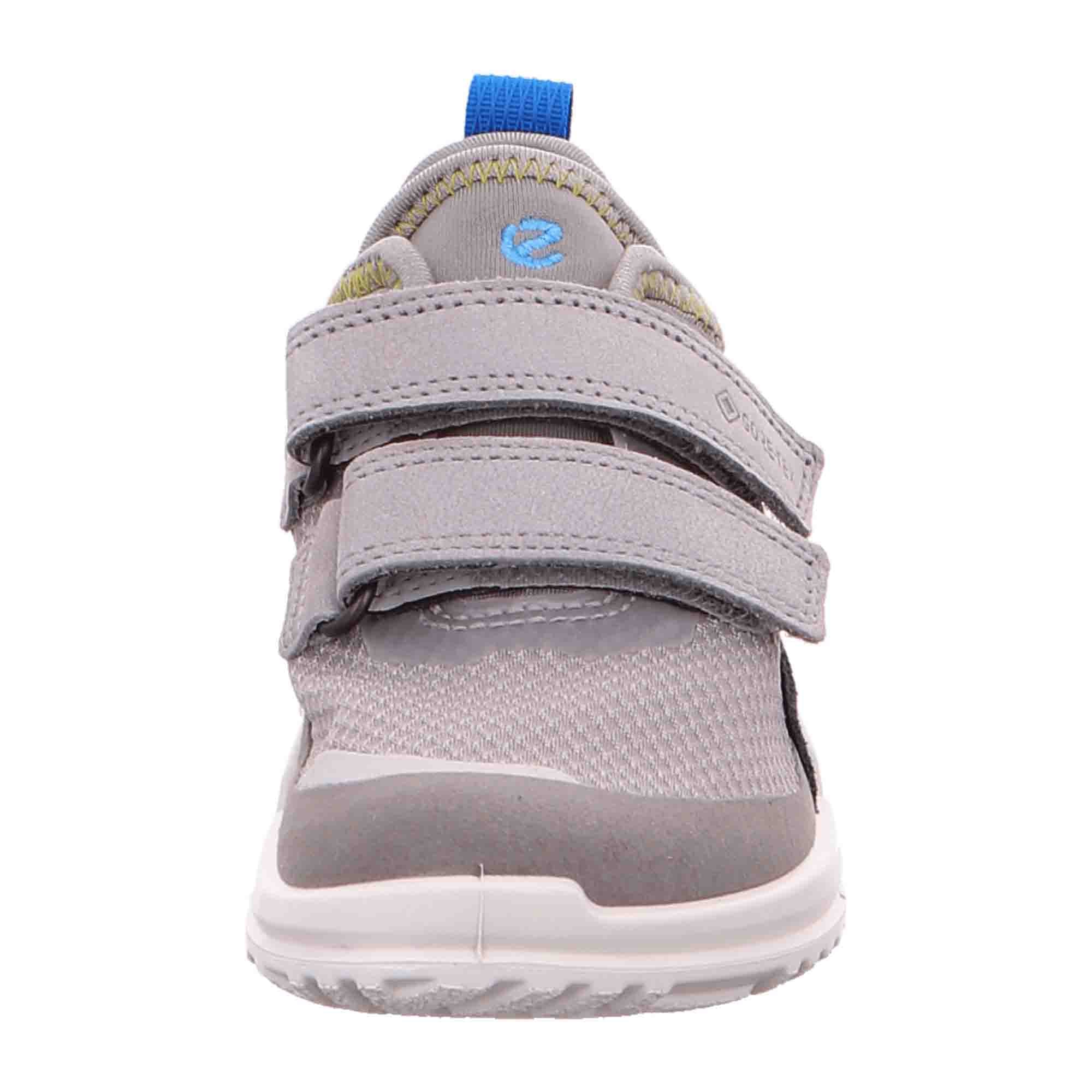 Ecco Kids Grey Durable Shoes for Children - Stylish & Comfortable
