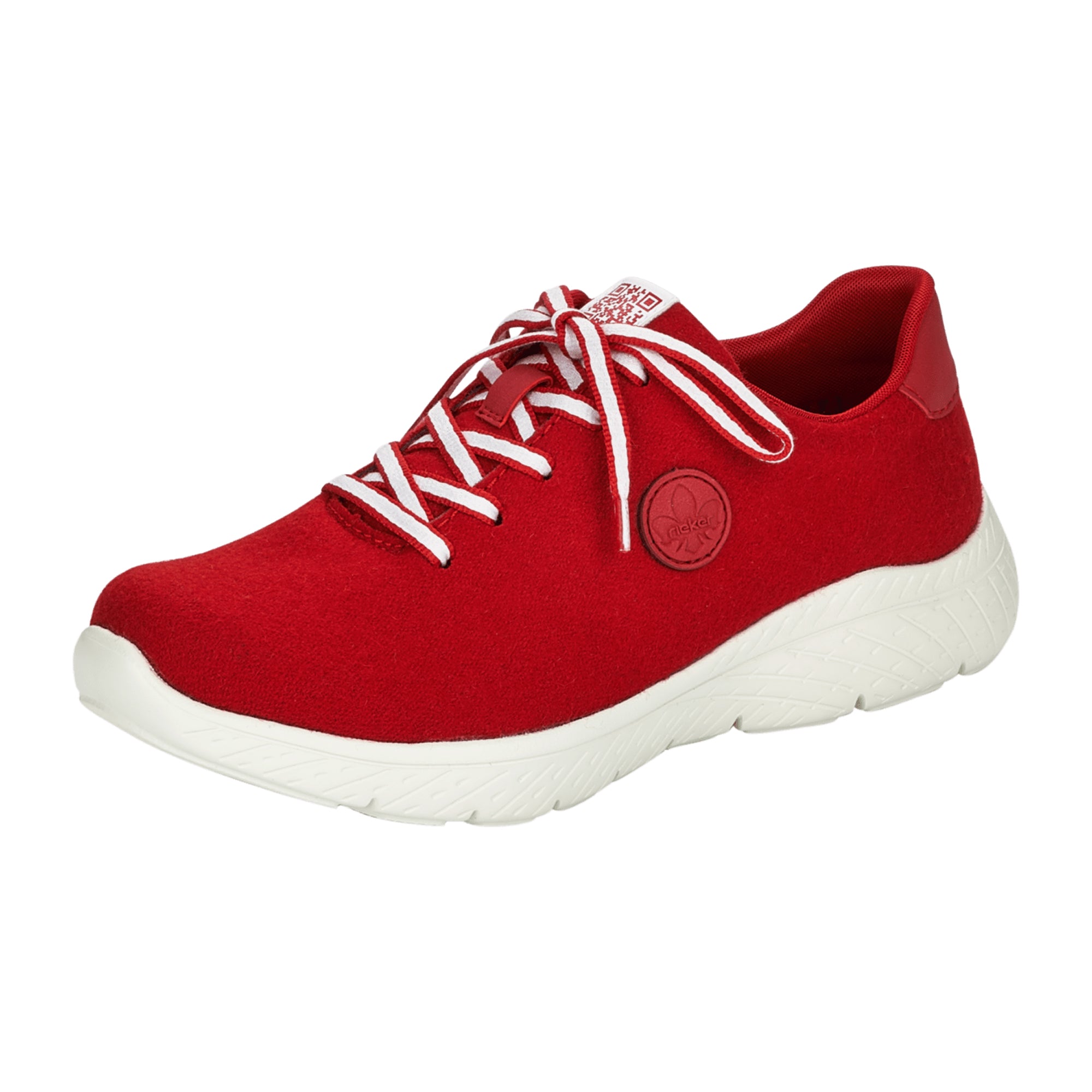 Rieker Red Lace-Up Women's Casual Shoes Available Online with Fast Shipping