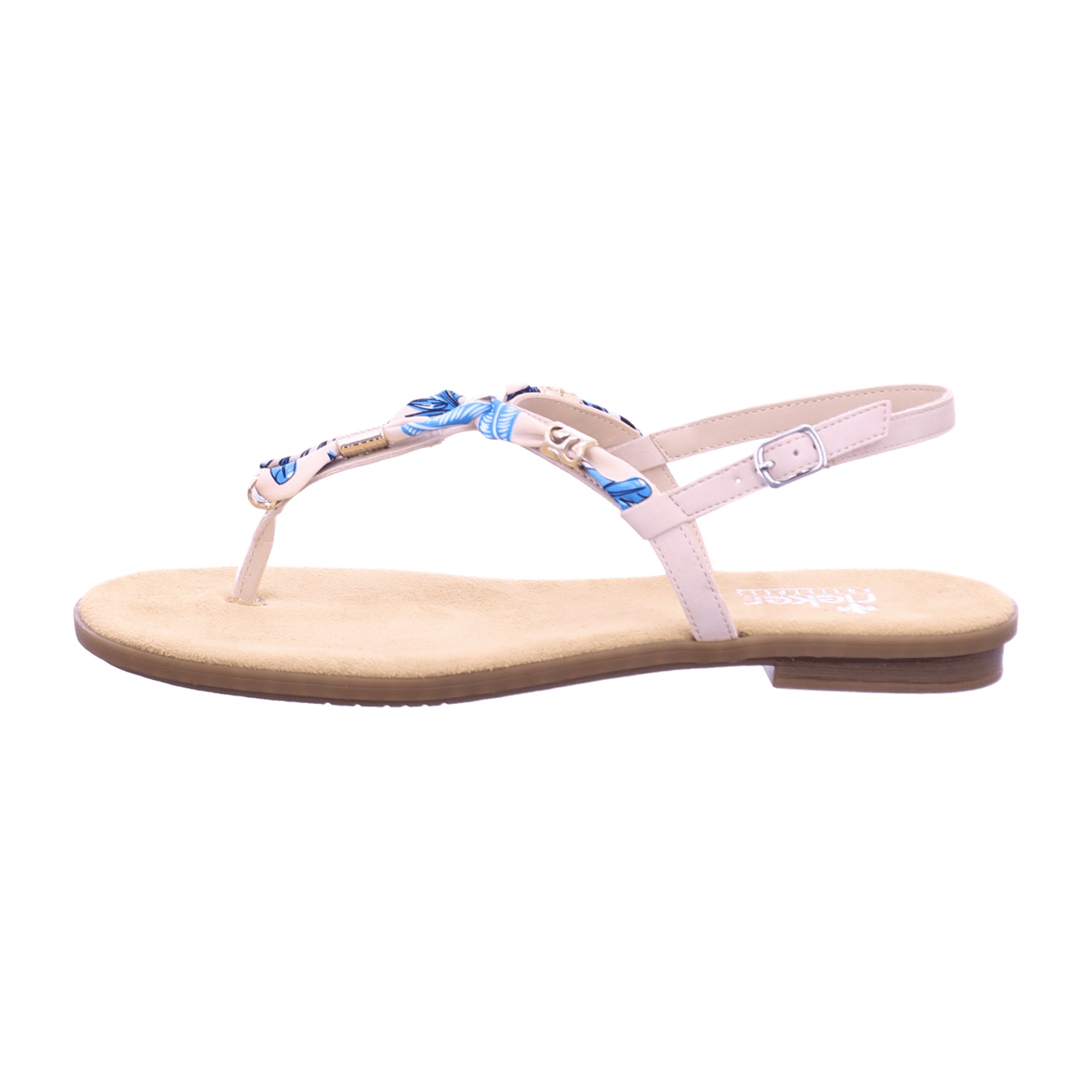 Rieker Women's Flip Flops in Pink Stylish and Comfortable Summer Footwear