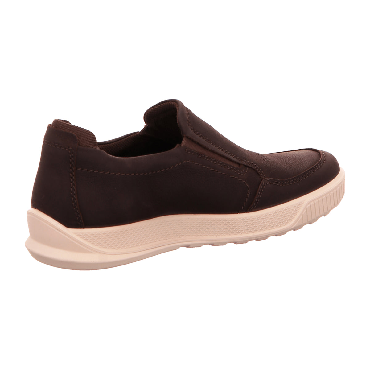 Ecco Byway Men's Casual Sneakers, Stylish Brown Leather